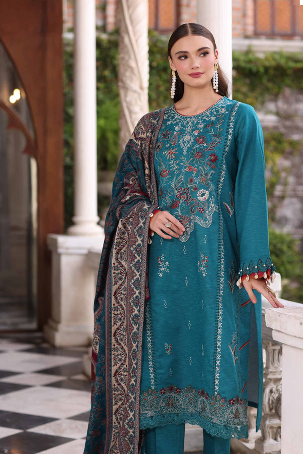 3 Piece - Embroidered Suit - 42503610 for Women - Unstitched Collection | Nishat | Shop Online