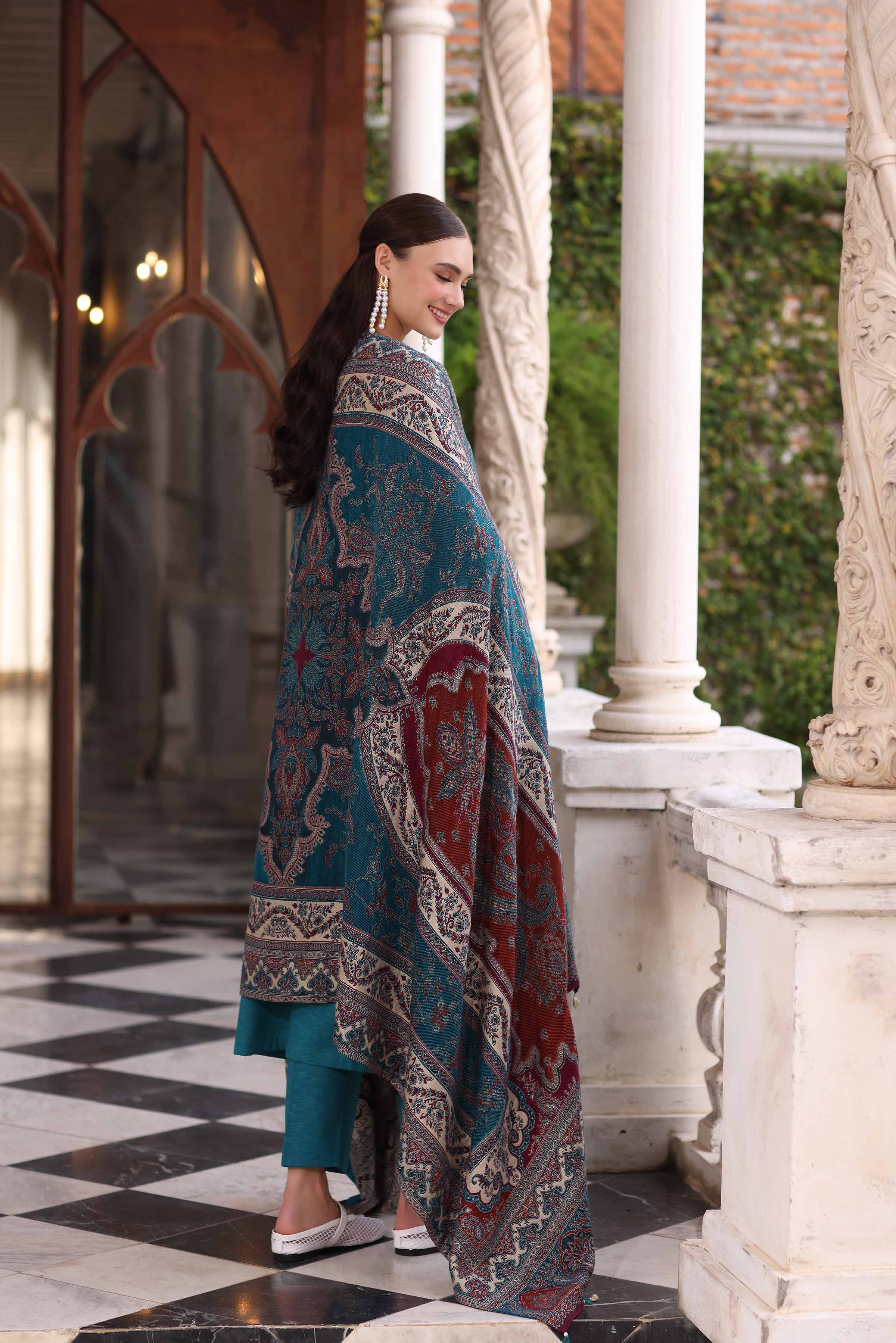 3 Piece - Embroidered Suit - 42503610 for Women - Unstitched Collection | Nishat | Shop Online