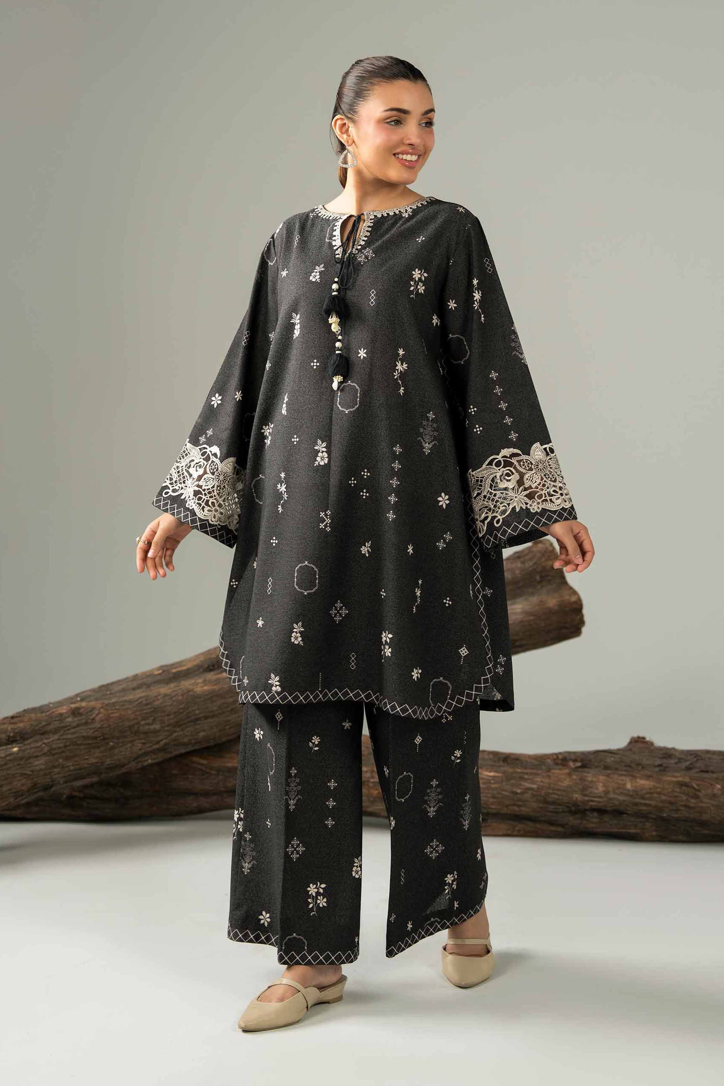 2 Piece - Printed Embroidered Suit  - 42503612 for Women - Unstitched Collection | Nishat | Shop Online