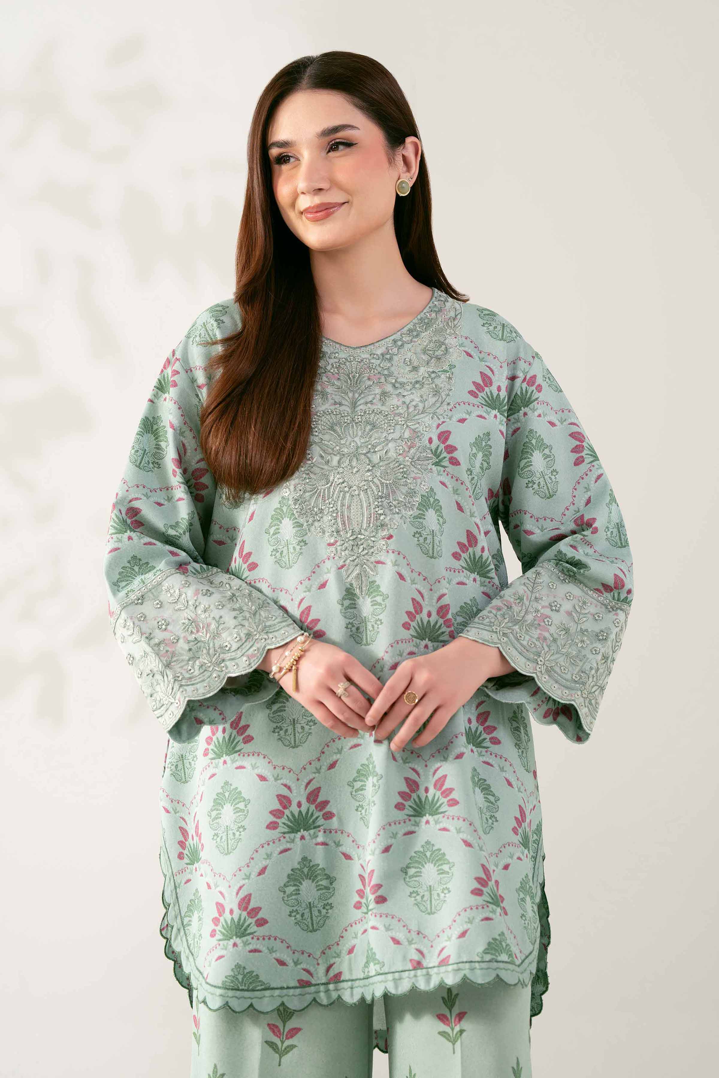 2 Piece - Printed Embroidered Suit  - 42503614 for Women - Unstitched Collection | Nishat | Shop Online