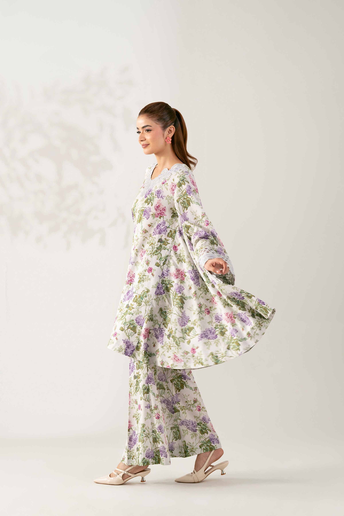 2 Piece - Printed Embroidered Suit  - 42503615 for Women - Unstitched Collection | Nishat | Shop Online