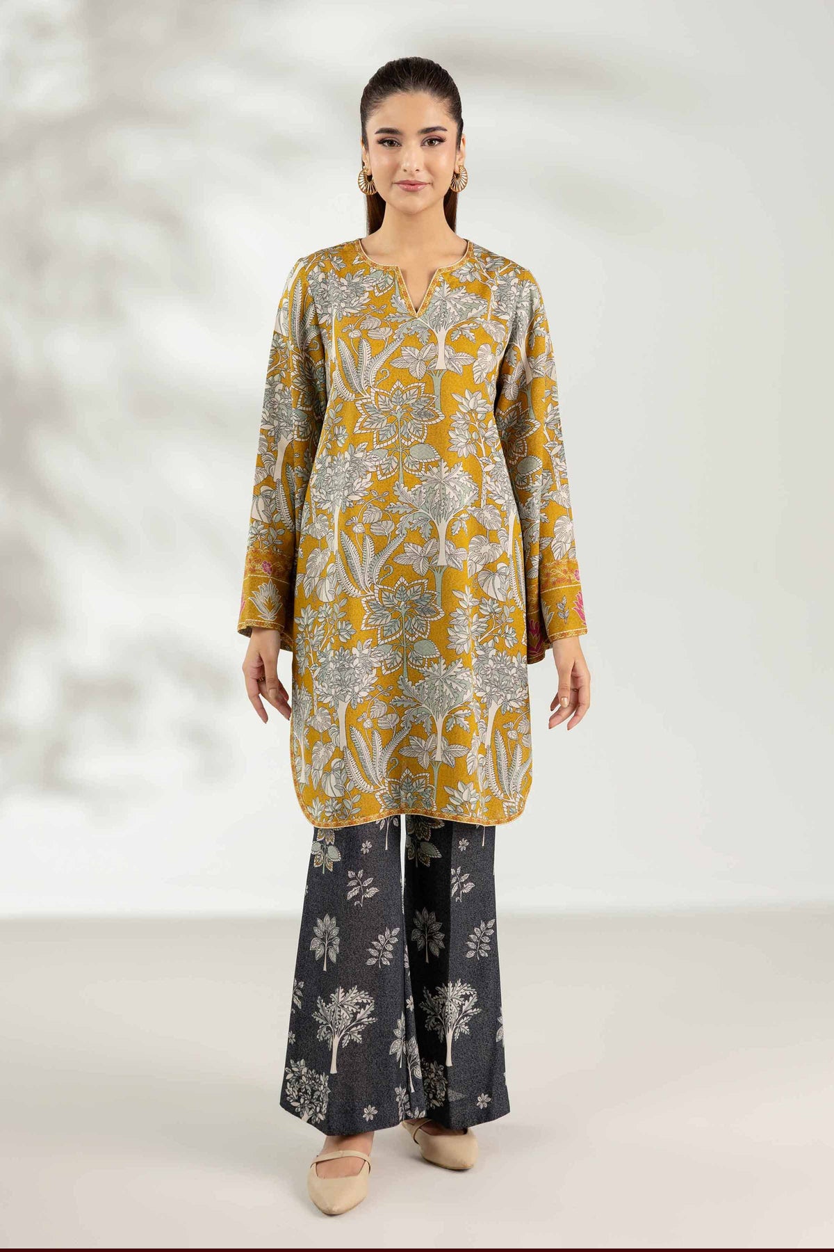 2 Piece - Printed Suit  - 42503621 for Women - Unstitched Collection | Nishat | Shop Online