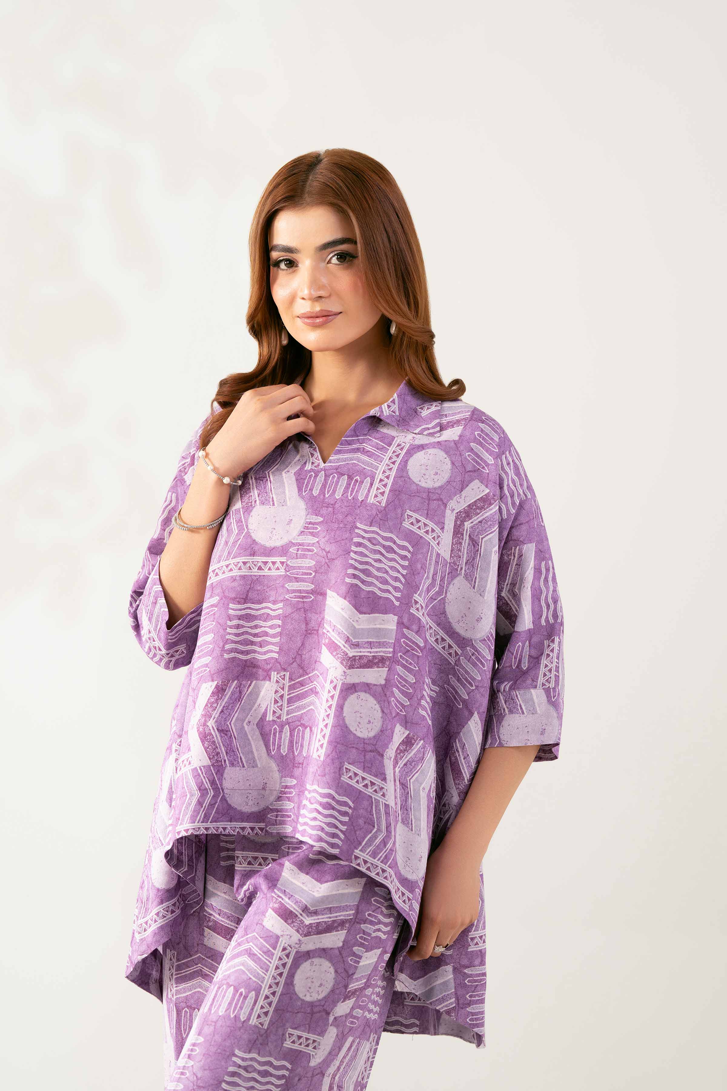 2 Piece - Printed Suit  - 42503622 for Women - Unstitched Collection | Nishat | Shop Online