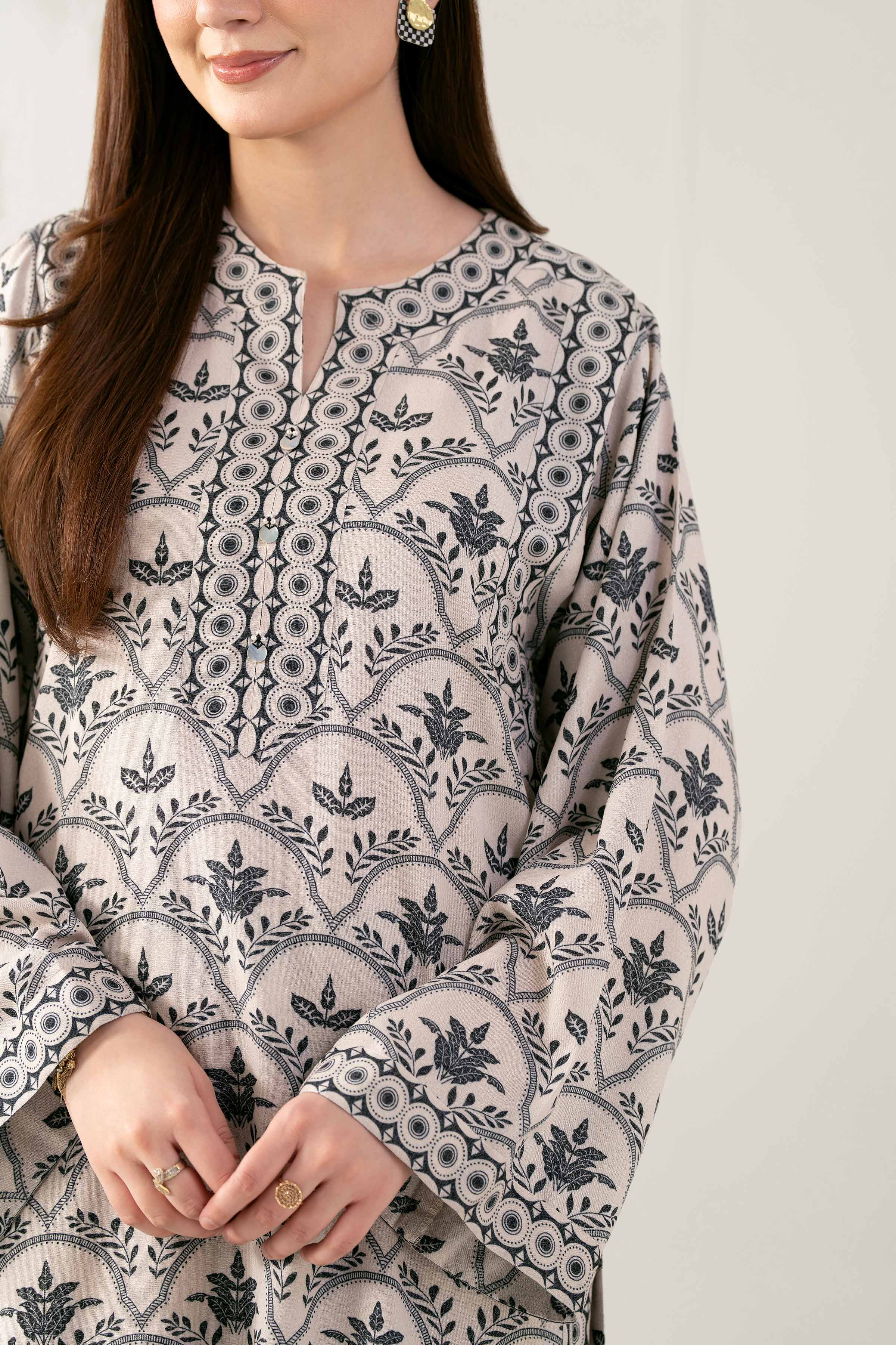 2 Piece - Printed Suit  - 42503623 for Women - Unstitched Collection | Nishat | Shop Online