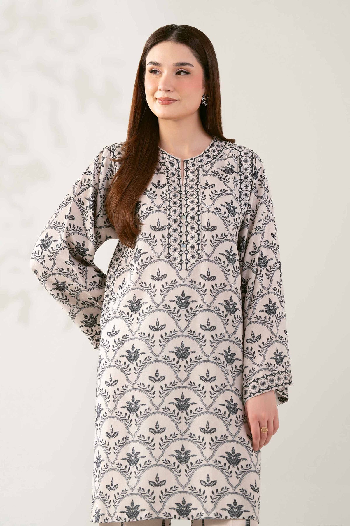 2 Piece - Printed Suit  - 42503623 for Women - Unstitched Collection | Nishat | Shop Online