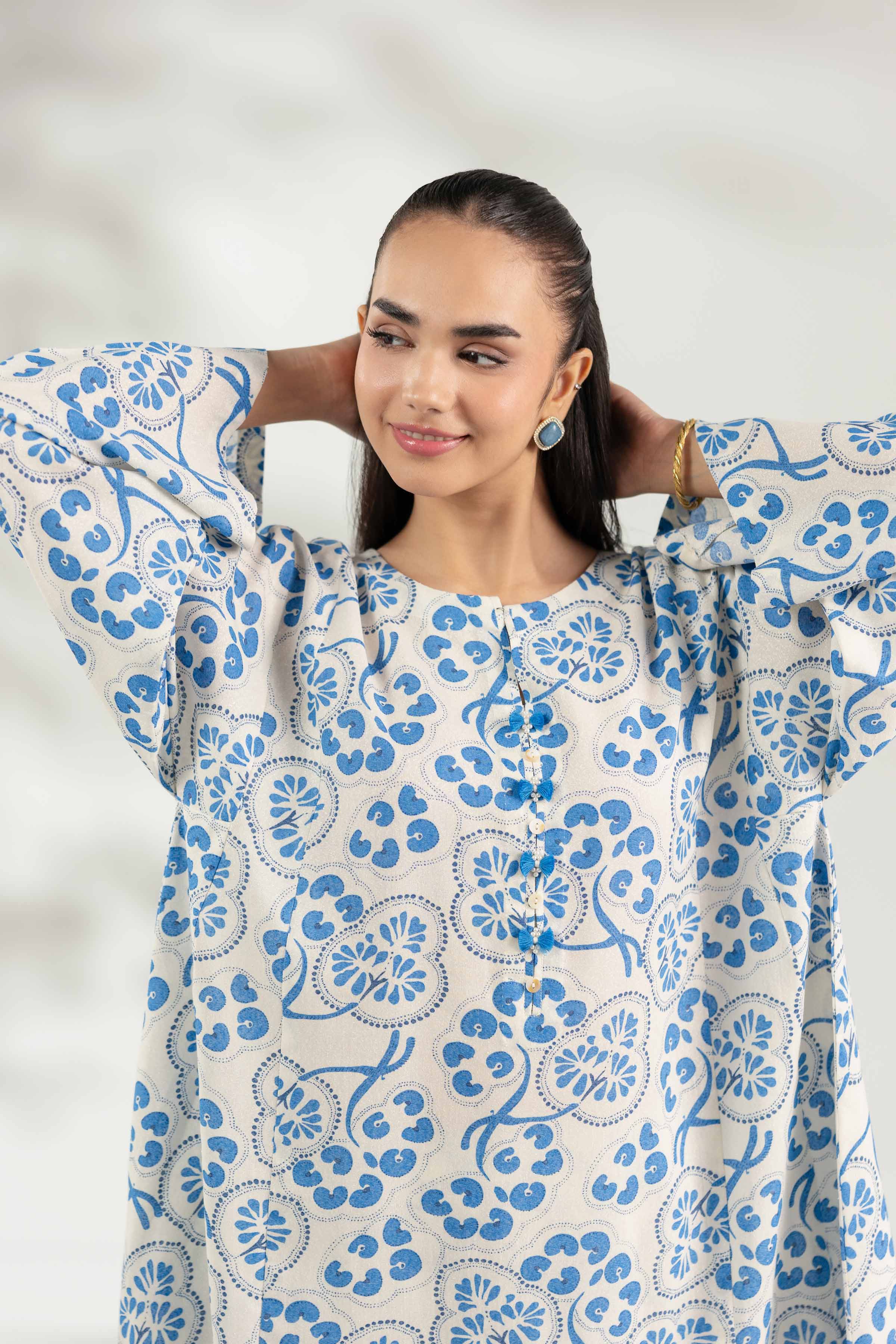 2 Piece - Printed Suit  - 42503625 for Women - Unstitched Collection | Nishat | Shop Online