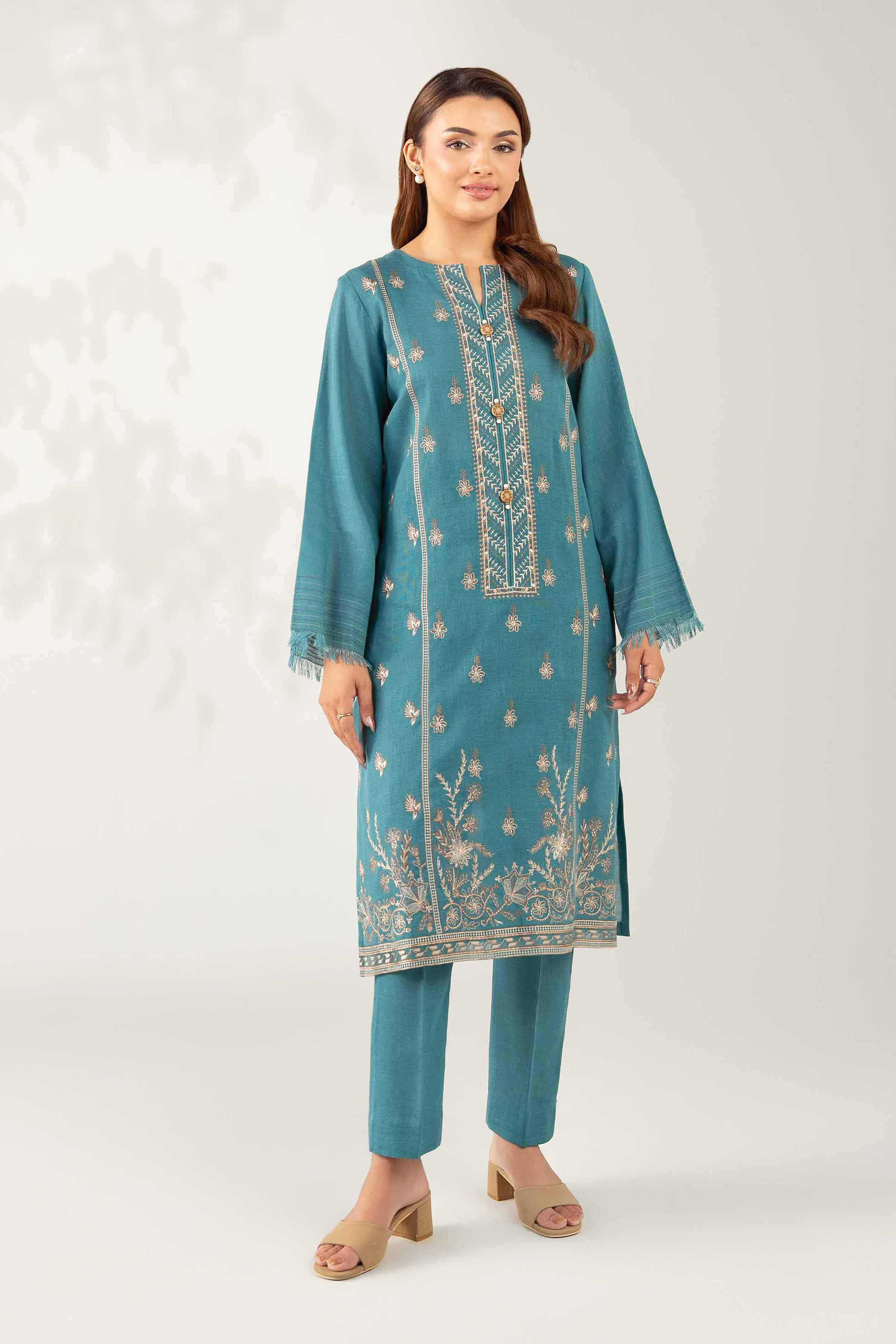 2 Piece - Embroidered Suit  - 42503631 for Women - Unstitched Collection | Nishat | Shop Online