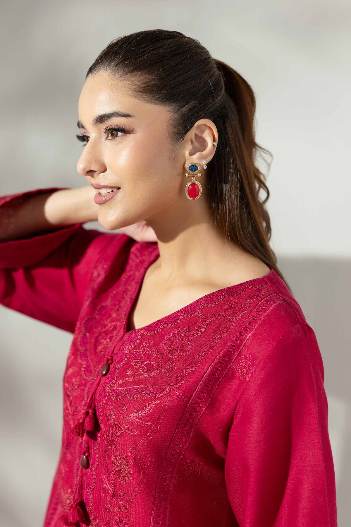 2 Piece - Embroidered Suit  - 42503632 for Women - Unstitched Collection | Nishat | Shop Online
