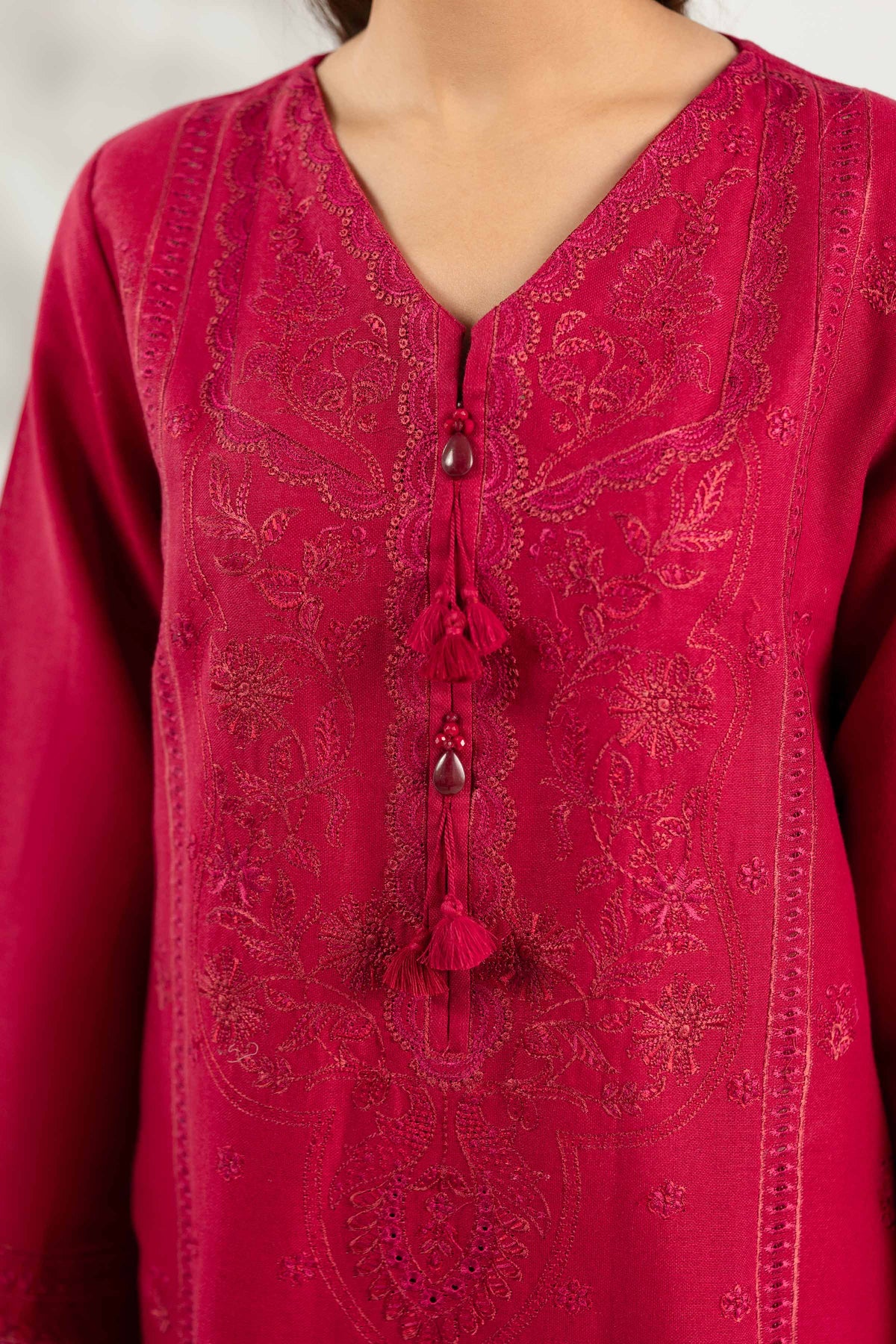 2 Piece - Embroidered Suit  - 42503632 for Women - Unstitched Collection | Nishat | Shop Online