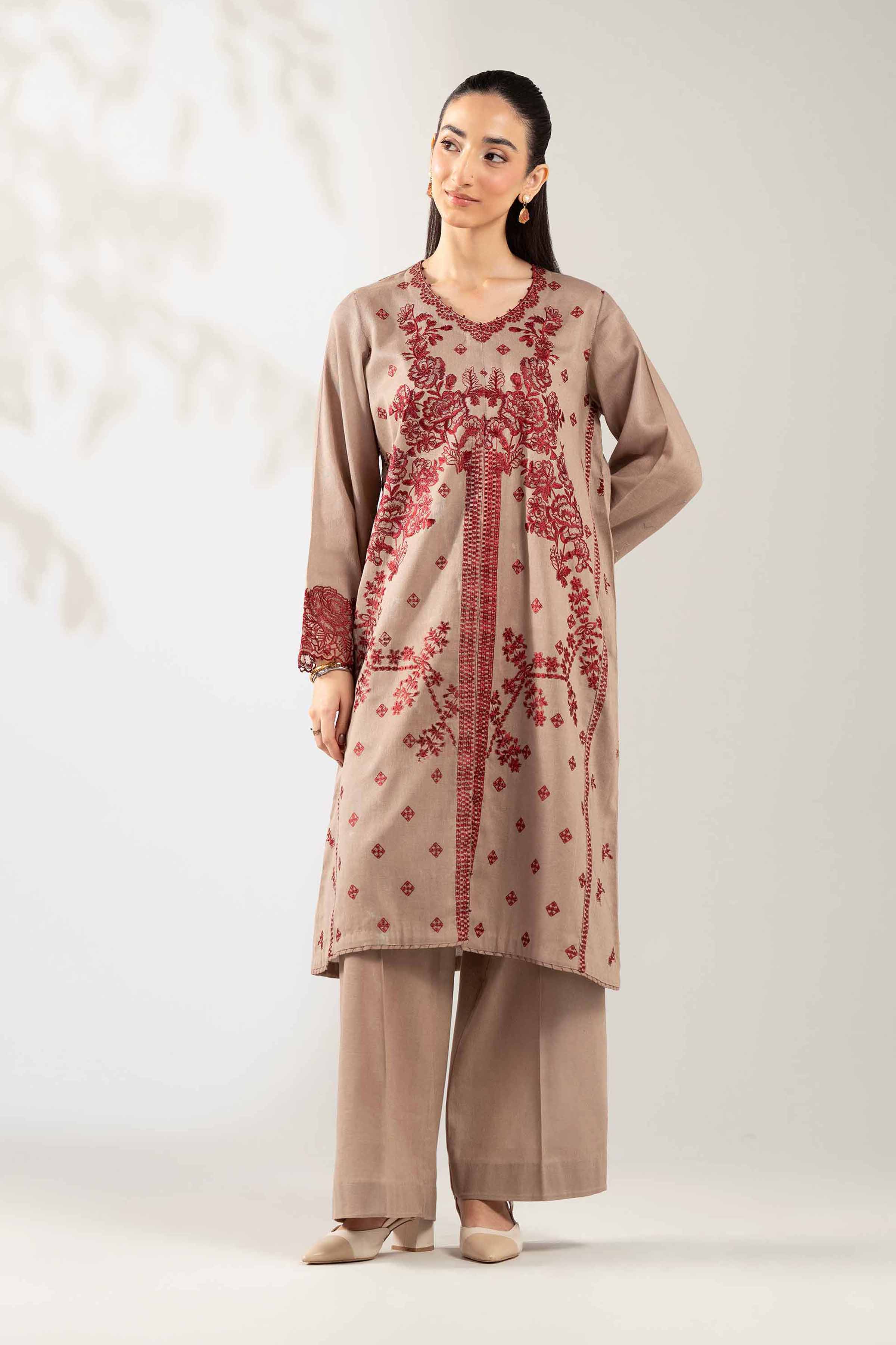 2 Piece - Embroidered Suit  - 42503633 for Women - Unstitched Collection | Nishat | Shop Online