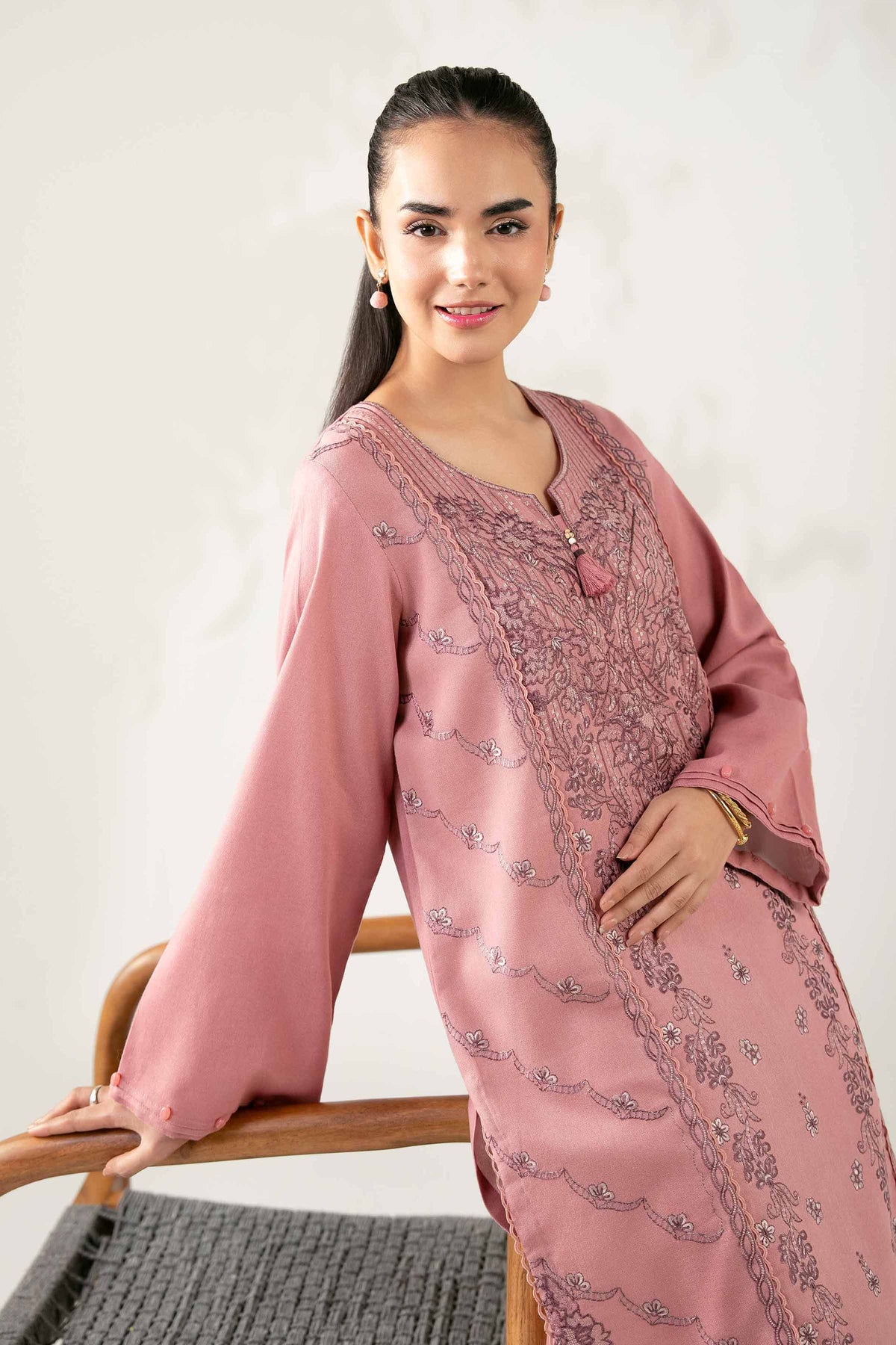 2 Piece - Embroidered Suit  - 42503634 for Women - Unstitched Collection | Nishat | Shop Online