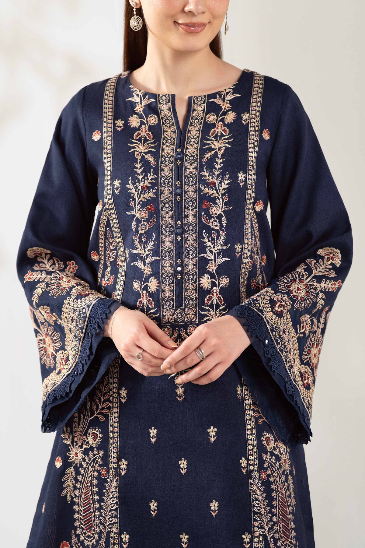 2 Piece - Embroidered Suit  - 42503635 for Women - Unstitched Collection | Nishat | Shop Online