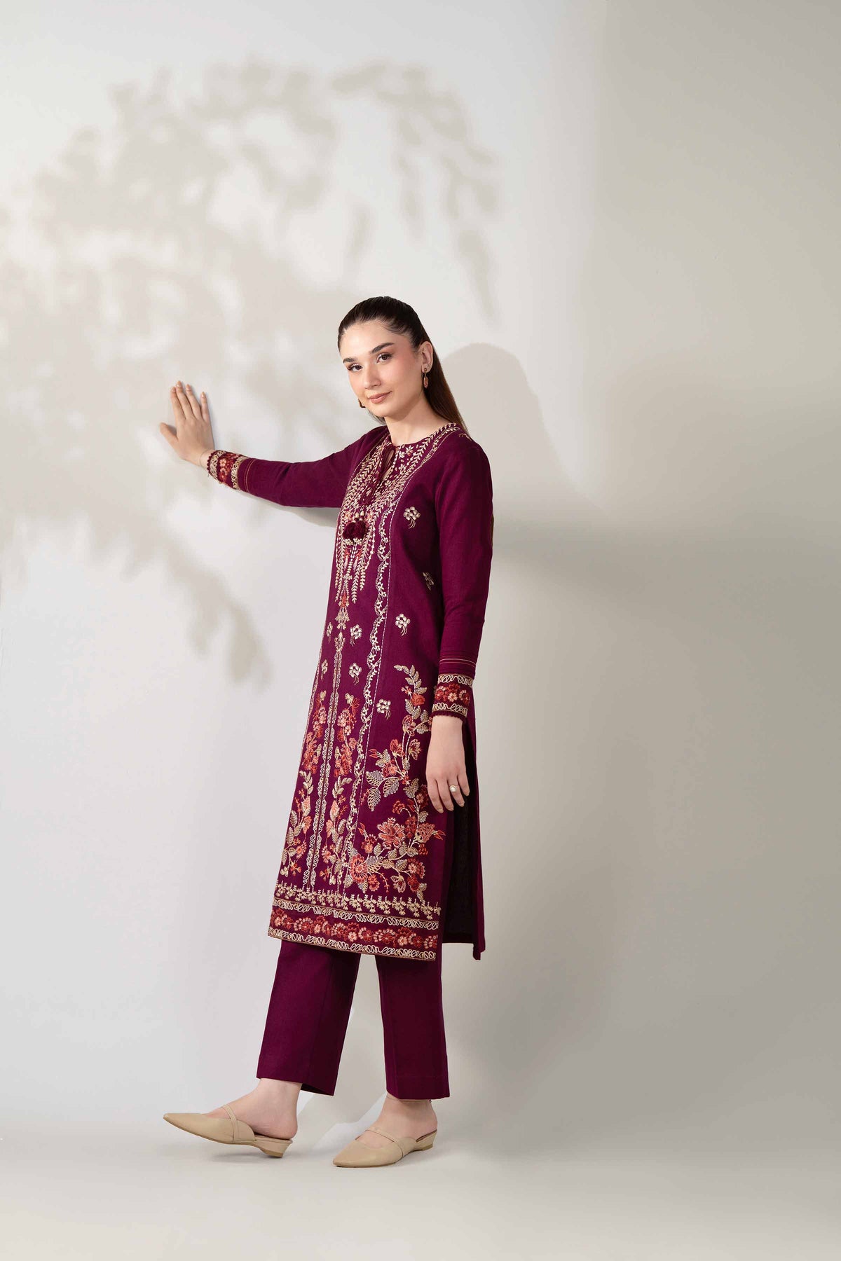 2 Piece - Embroidered Suit  - 42503636 for Women - Unstitched Collection | Nishat | Shop Online