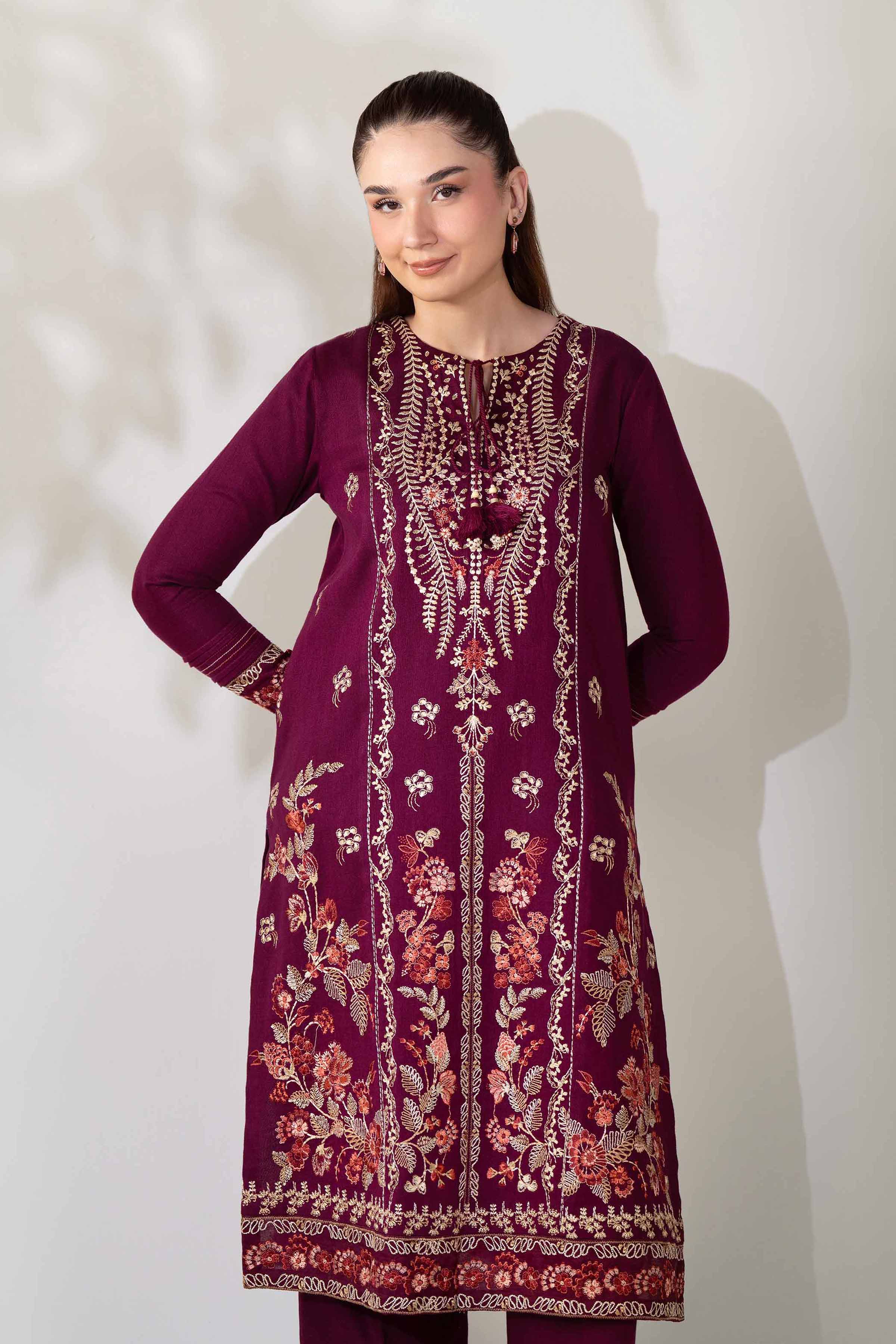 2 Piece - Embroidered Suit  - 42503636 for Women - Unstitched Collection | Nishat | Shop Online