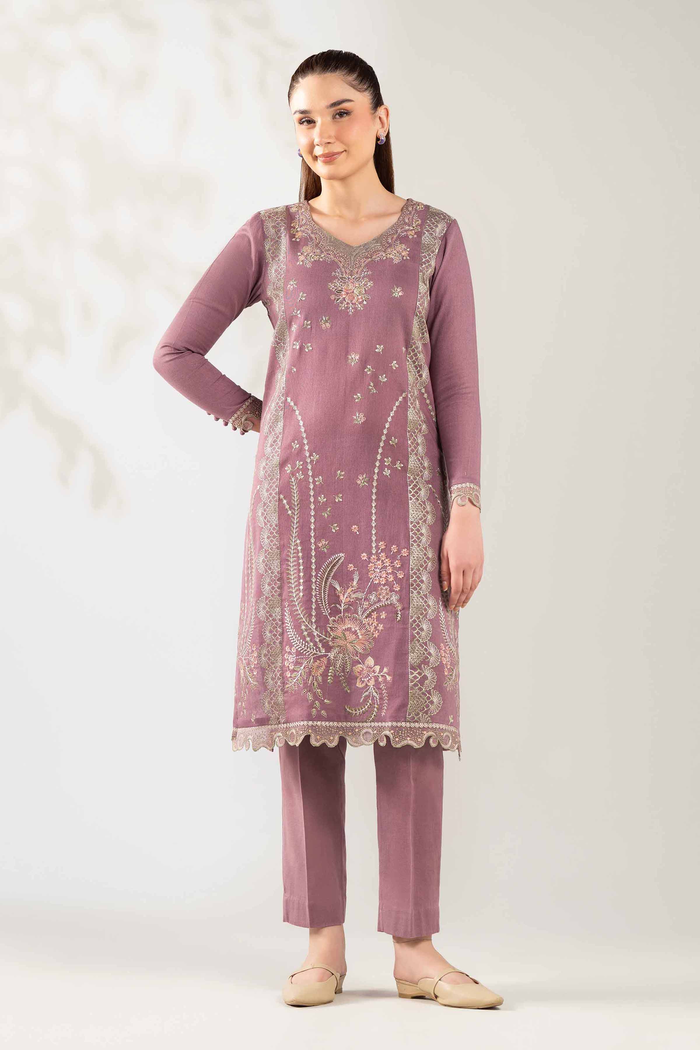 2 Piece - Embroidered Suit  - 42503638 for Women - Unstitched Collection | Nishat | Shop Online