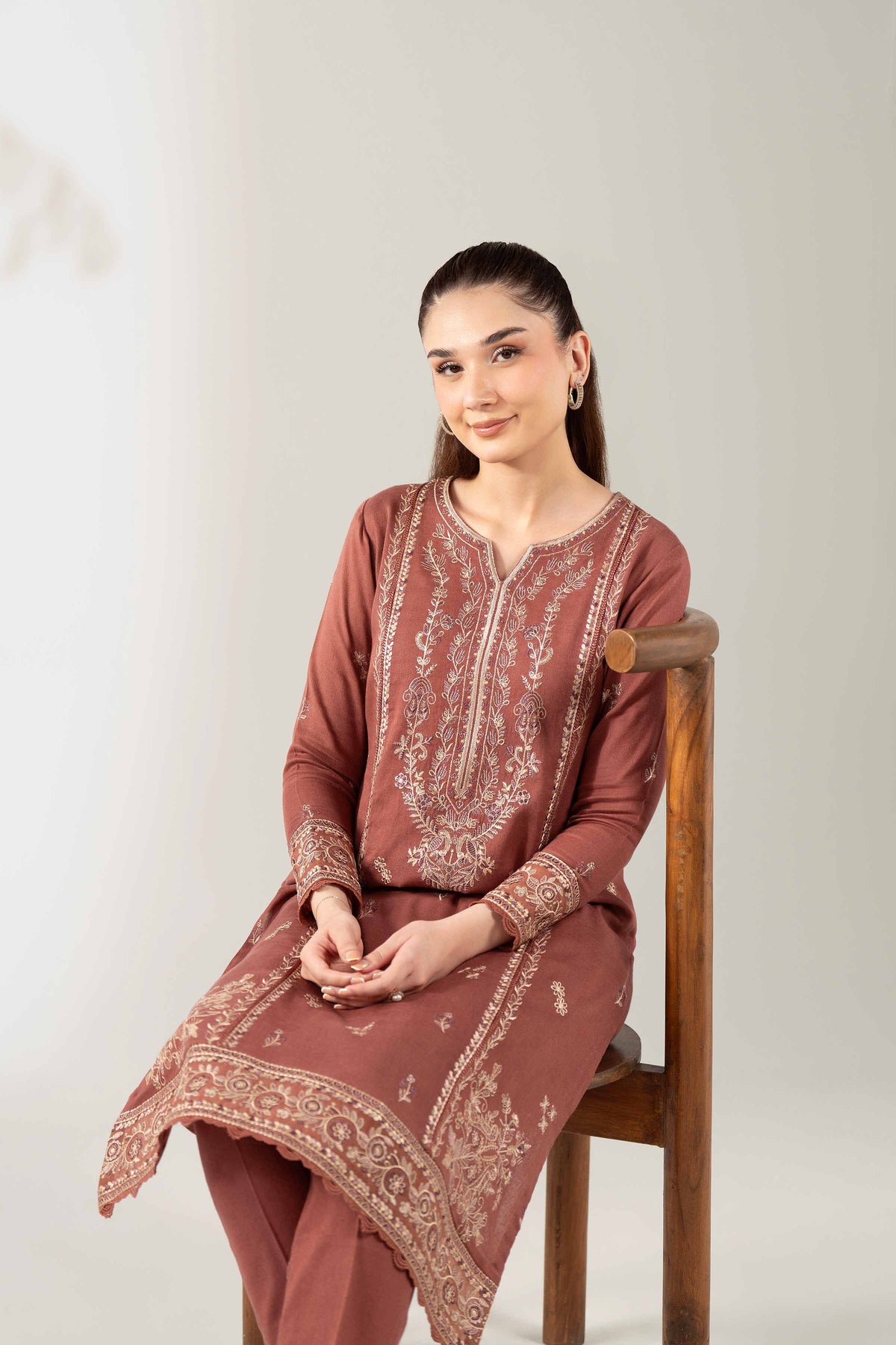 2 Piece - Embroidered Suit  - 42503639 for Women - Unstitched Collection | Nishat | Shop Online