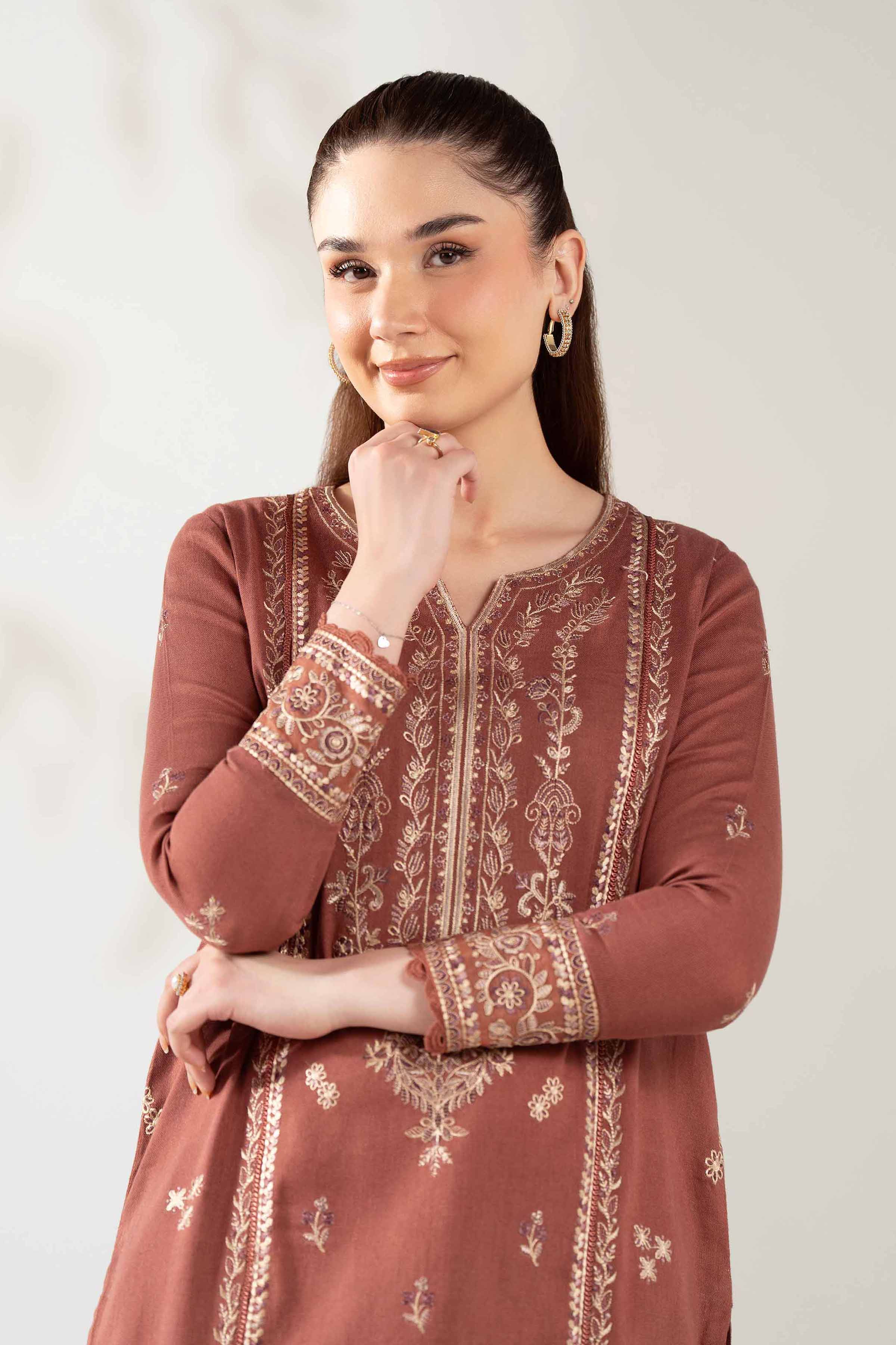 2 Piece - Embroidered Suit  - 42503639 for Women - Unstitched Collection | Nishat | Shop Online