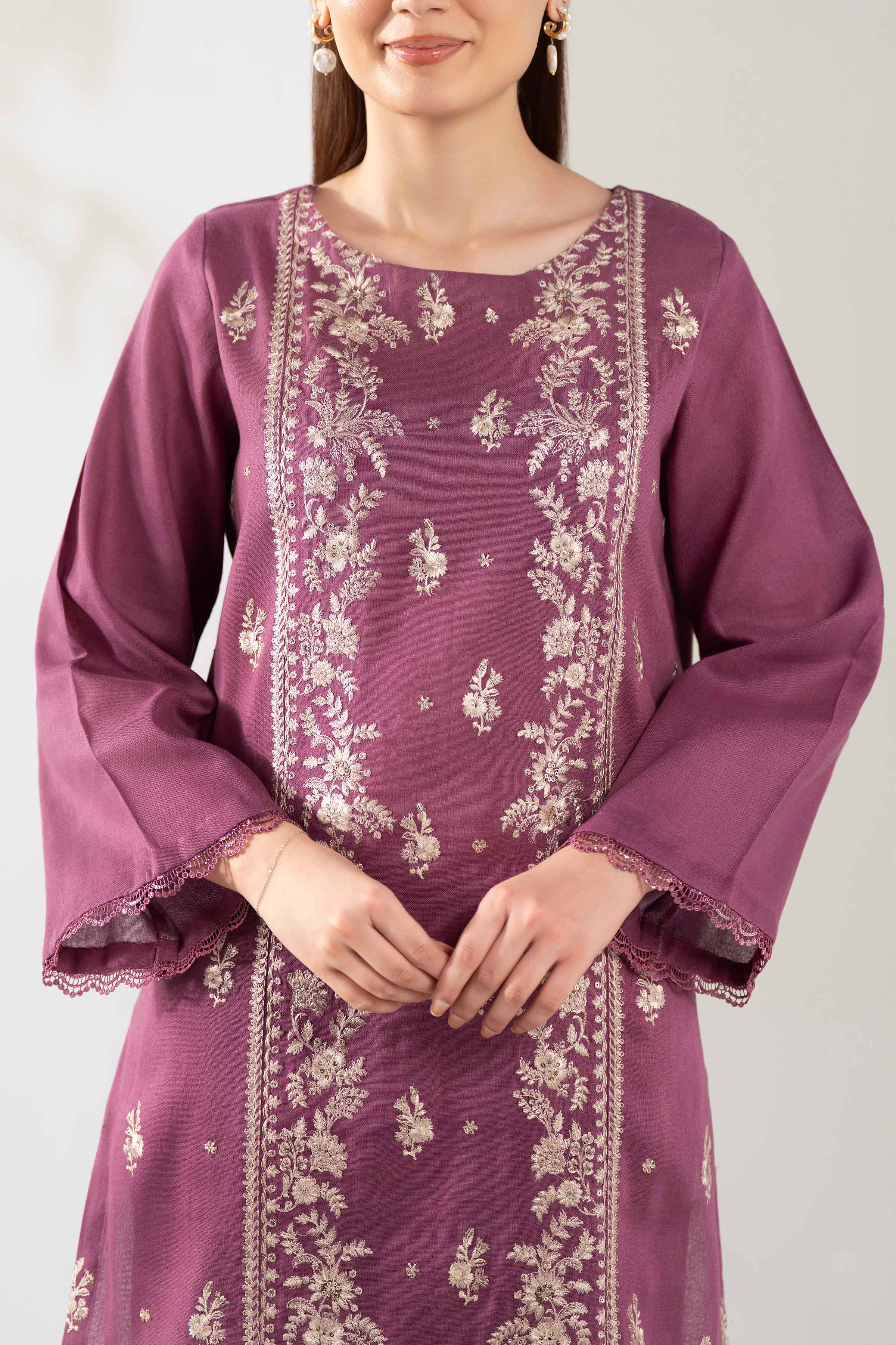 2 Piece - Embroidered Suit  - 42503640 for Women - Unstitched Collection | Nishat | Shop Online