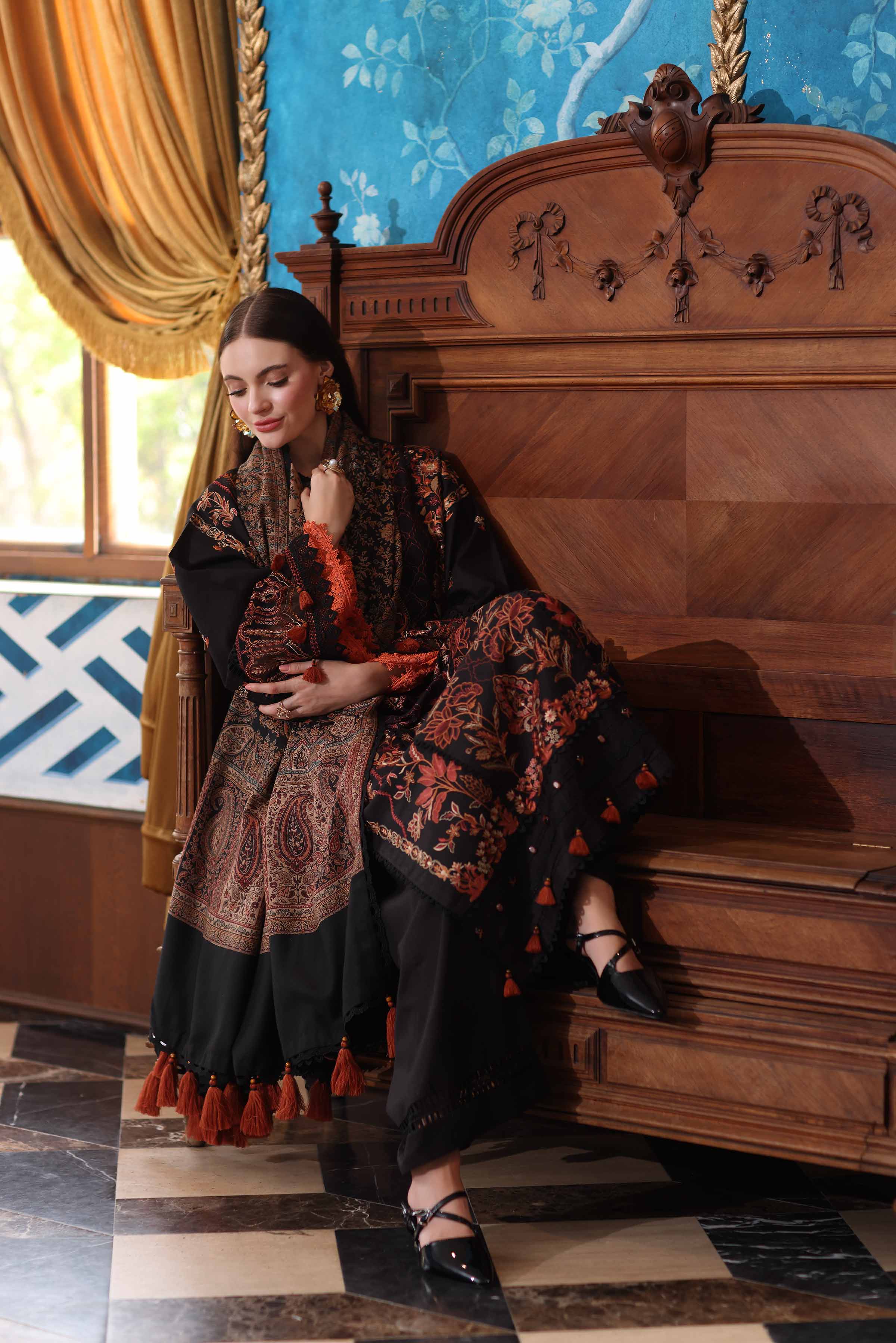 3 Piece - Embroidered Suit - 42503676 for Women - Unstitched Collection | Nishat | Shop Online