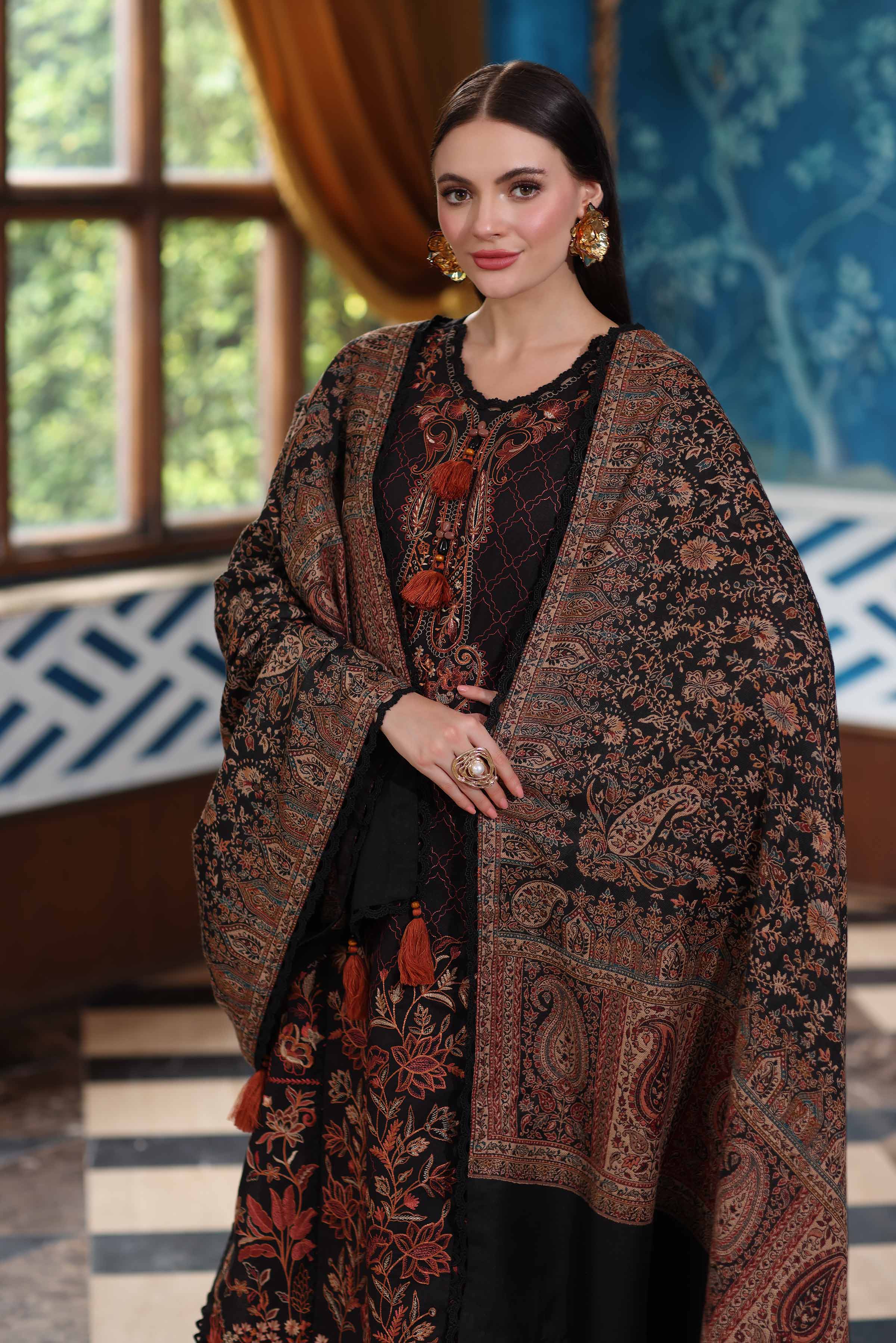3 Piece - Embroidered Suit - 42503676 for Women - Unstitched Collection | Nishat | Shop Online