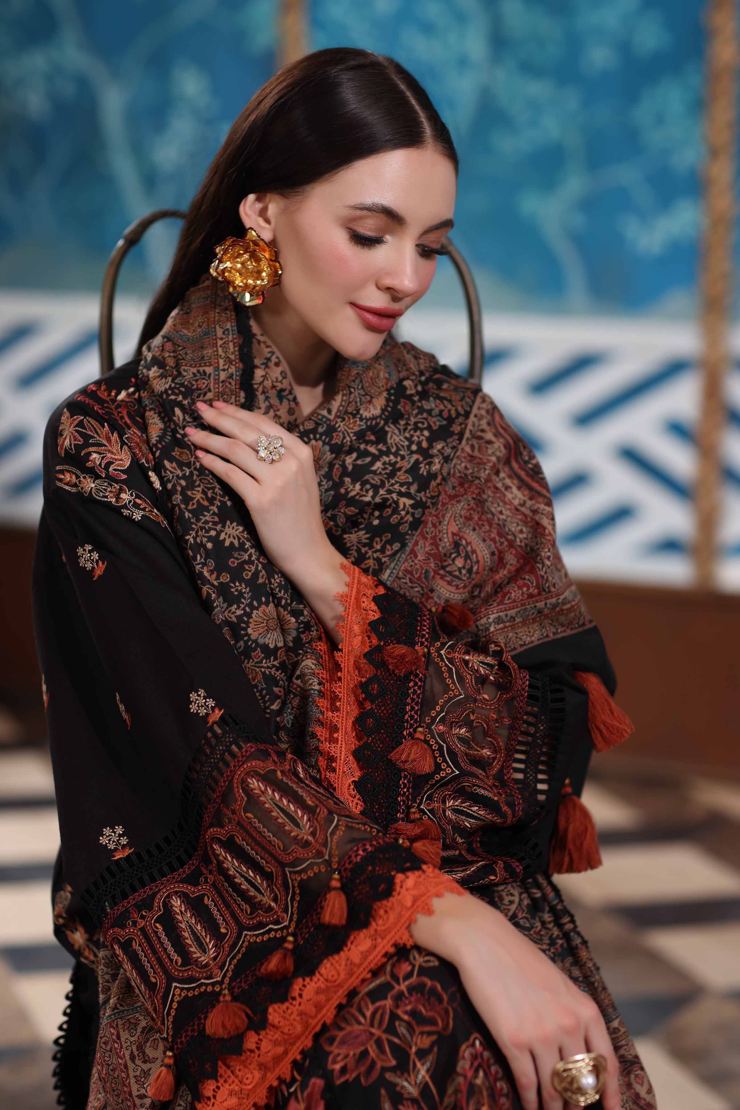 3 Piece - Embroidered Suit - 42503676 for Women - Unstitched Collection | Nishat | Shop Online