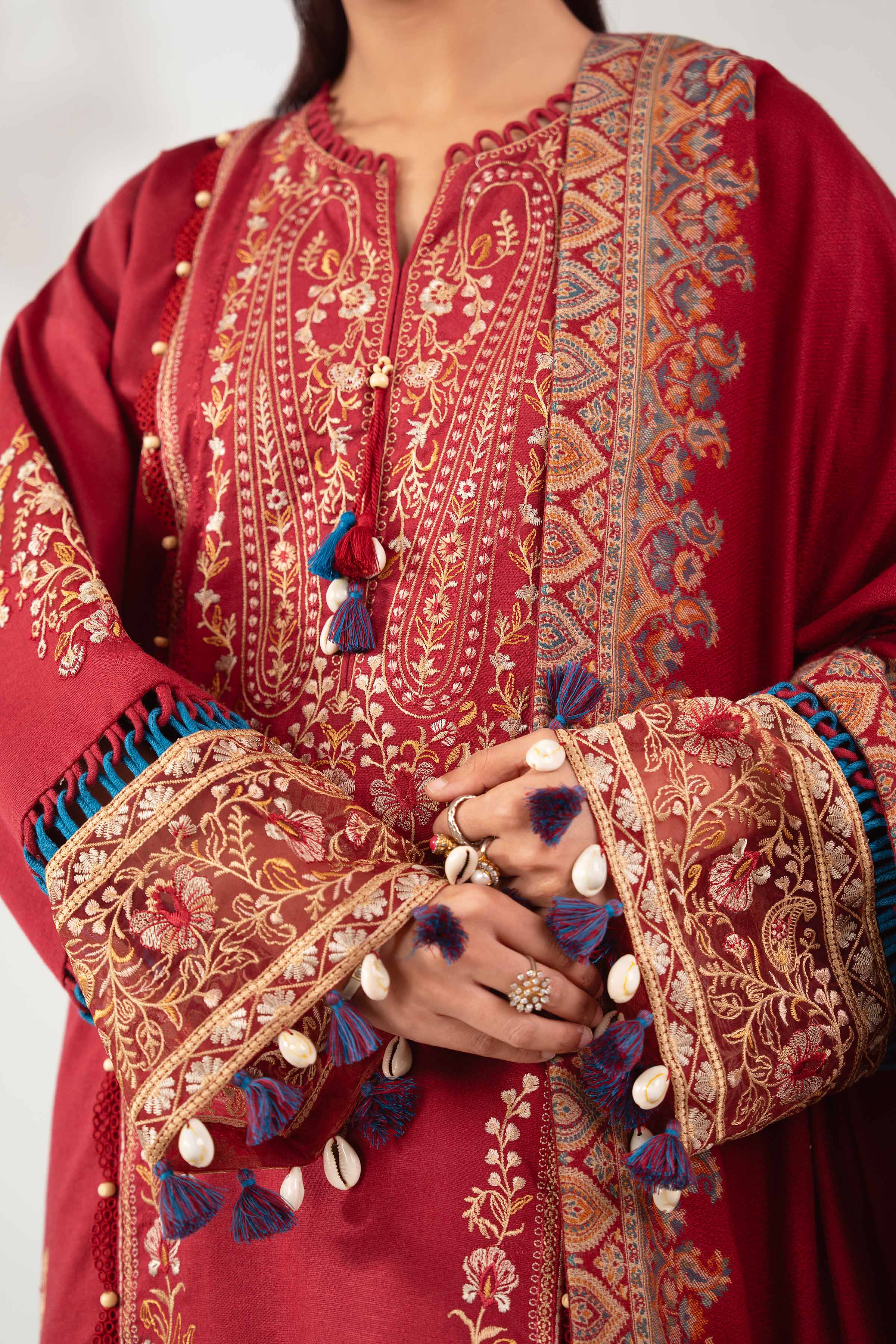 3 Piece - Embroidered Suit - 42503678 for Women - Unstitched Collection | Nishat | Shop Online
