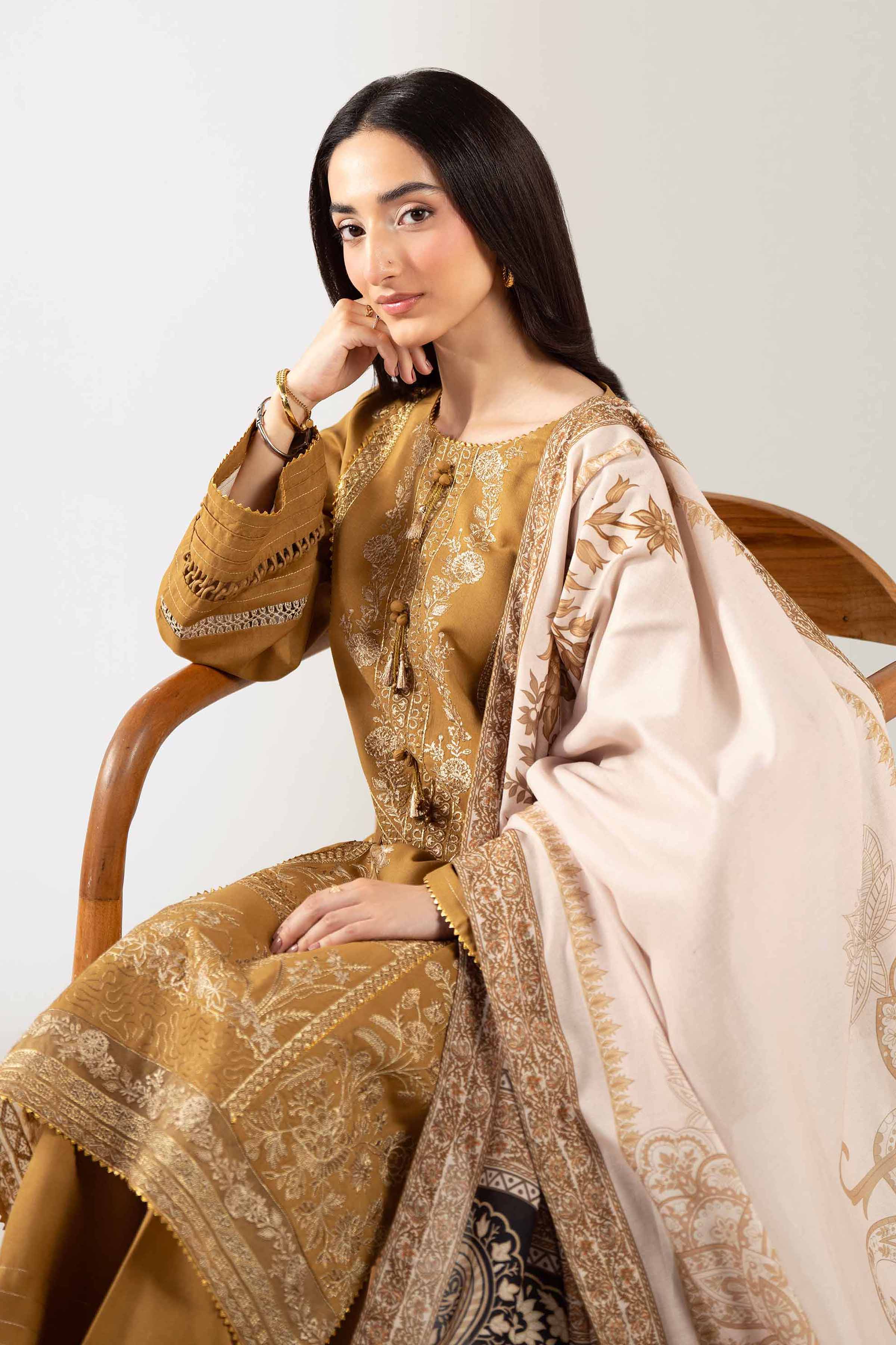 3 Piece - Digital Printed Embroidered Suit  - 42503683 for Women - Unstitched Collection | Nishat | Shop Online