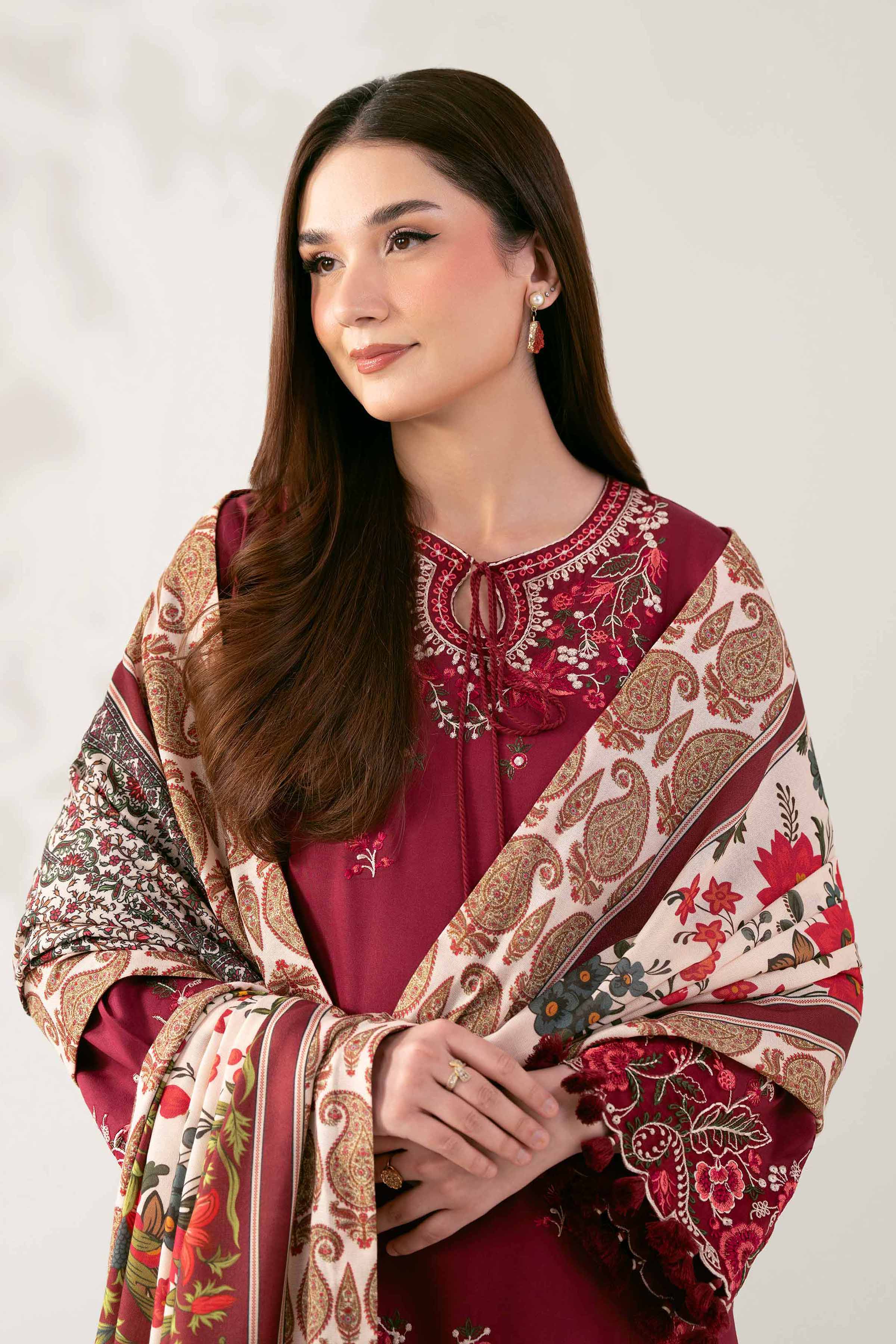 3 Piece - Digital Printed Embroidered Suit  - 42503684 for Women - Unstitched Collection | Nishat | Shop Online