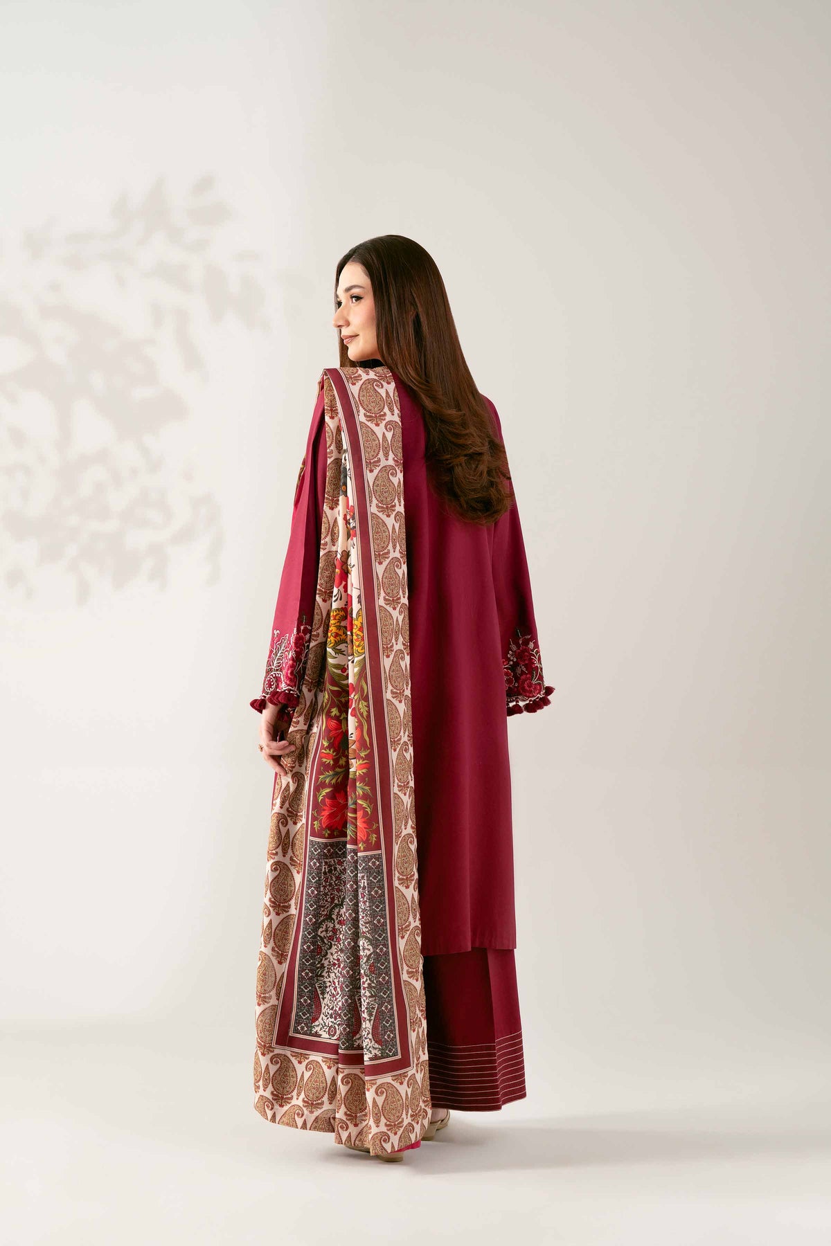 3 Piece - Digital Printed Embroidered Suit  - 42503684 for Women - Unstitched Collection | Nishat | Shop Online