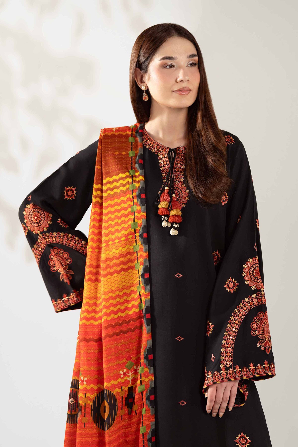 3 Piece - Digital Printed Embroidered Suit  - 42503685 for Women - Unstitched Collection | Nishat | Shop Online