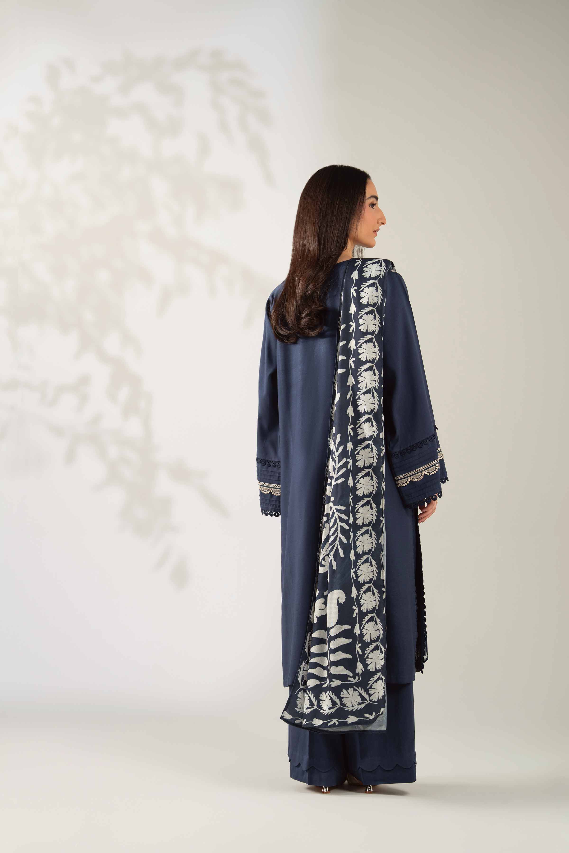 3 Piece - Digital Printed Embroidered Suit  - 42503686 for Women - Unstitched Collection | Nishat | Shop Online