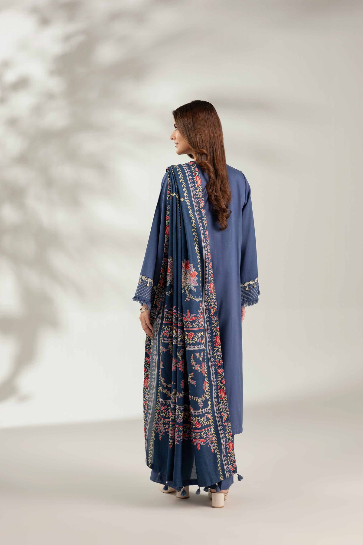 3 Piece - Digital Printed Embroidered Suit  - 42503688 for Women - Unstitched Collection | Nishat | Shop Online