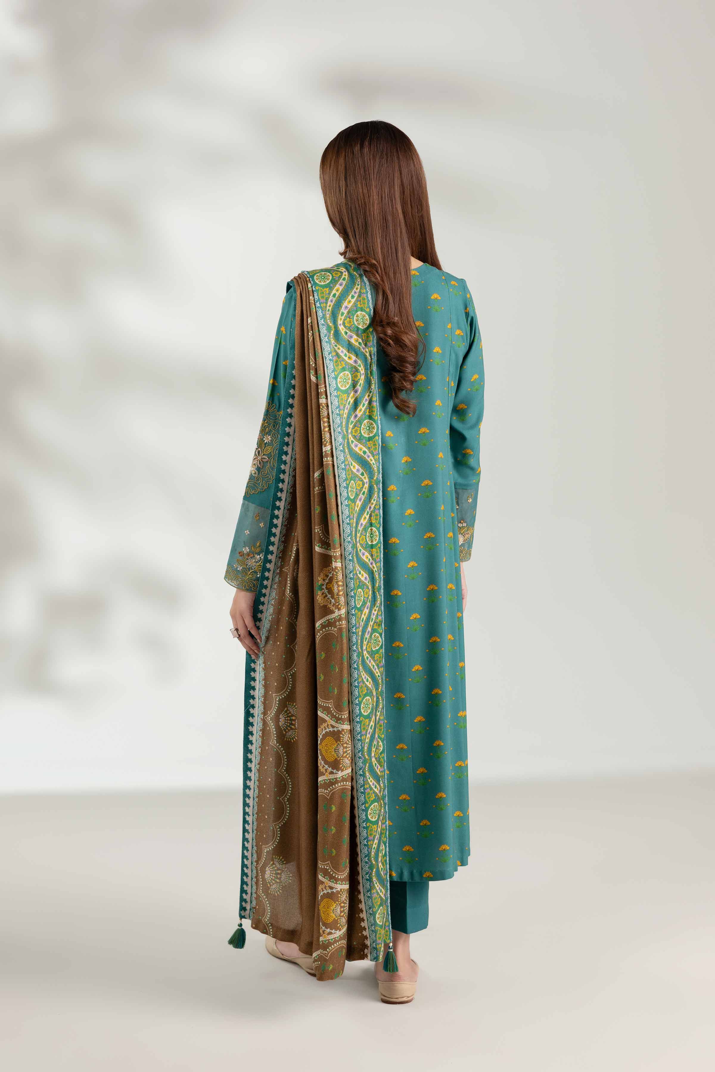 3 Piece - Printed Embroidered Suit  - 42503692 for Women - Unstitched Collection | Nishat | Shop Online