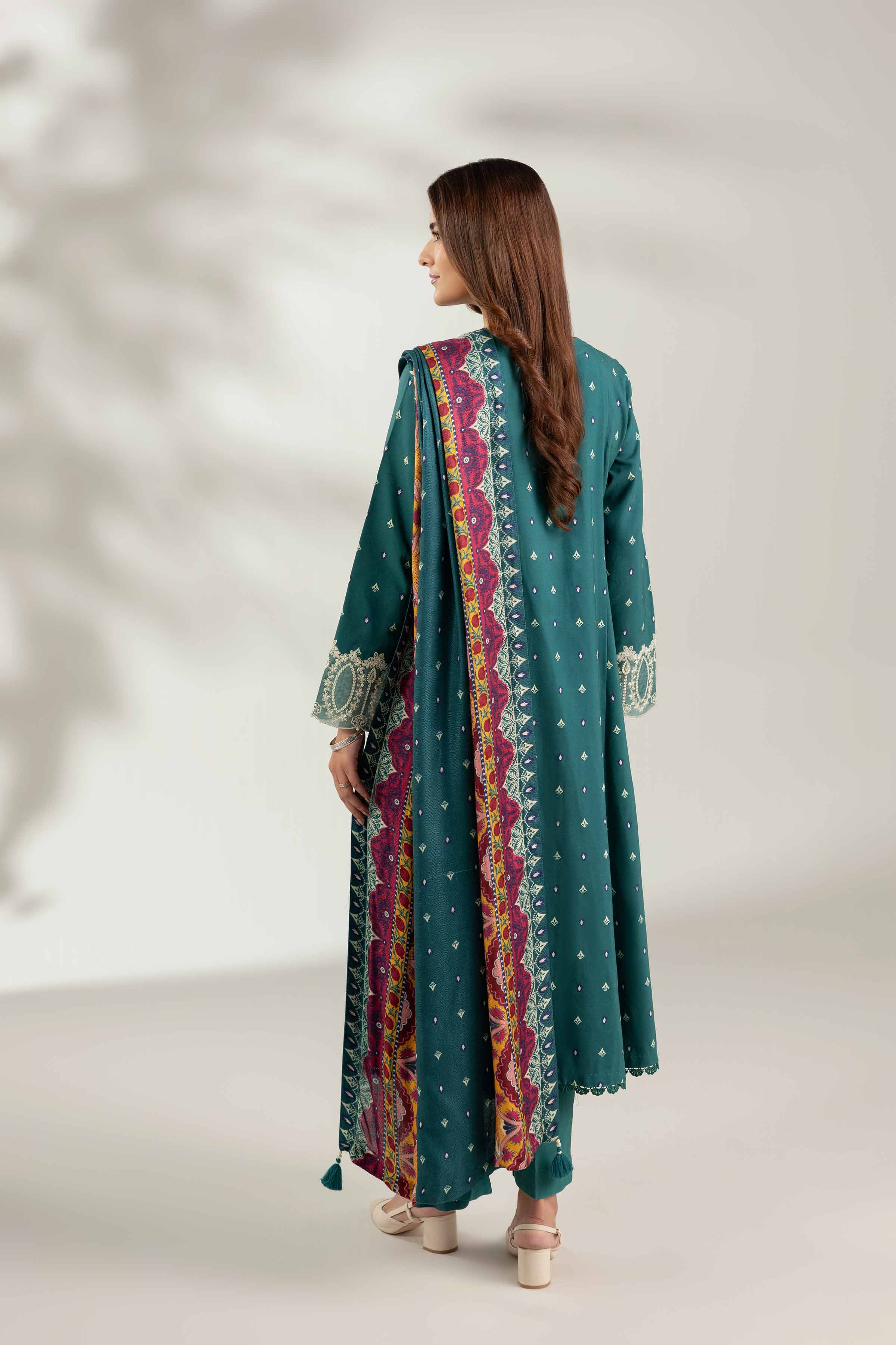 3 Piece - Printed Embroidered Suit  - 42503693 for Women - Unstitched Collection | Nishat | Shop Online