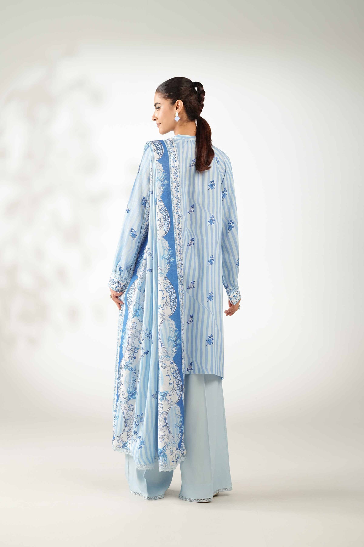 3 Piece - Printed Suit  - 42503702 for Women - Unstitched Collection | Nishat | Shop Online