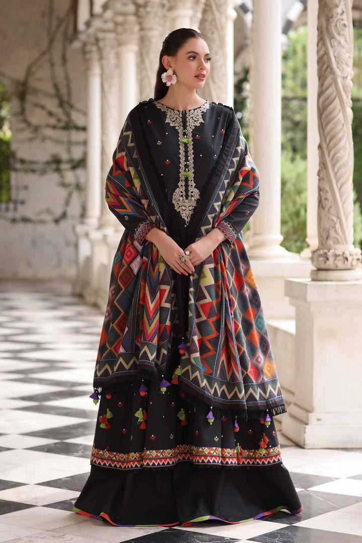 3 Piece - Digital Printed Embroidered Suit - 42503722 for Women - Unstitched Collection | Nishat | Shop Online