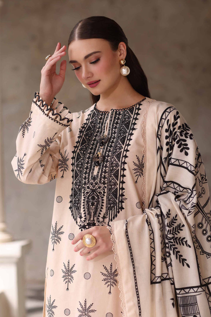 3 Piece - Printed Embroidered Suit - 42503724 for Women - Unstitched Collection | Nishat | Shop Online