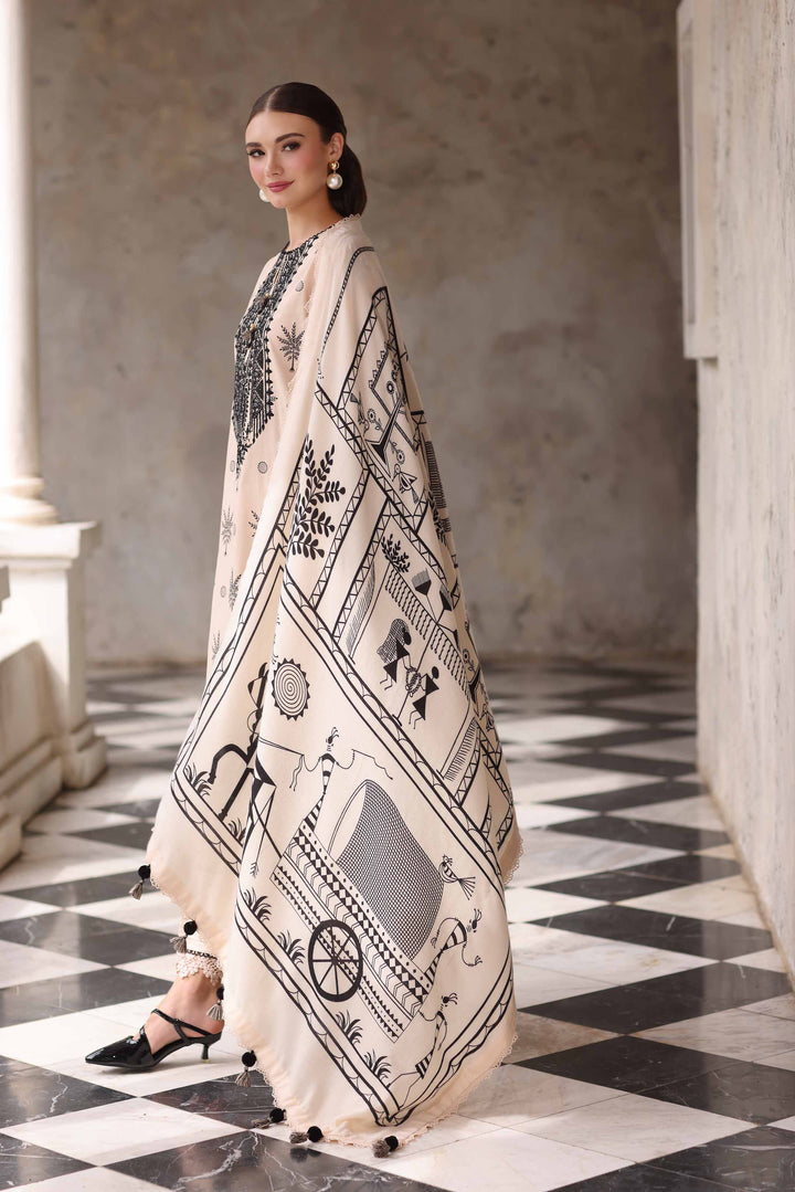 3 Piece - Printed Embroidered Suit - 42503724 for Women - Unstitched Collection | Nishat | Shop Online