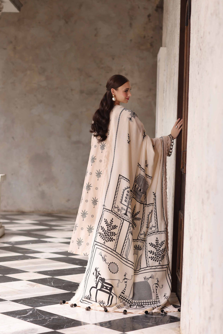 3 Piece - Printed Embroidered Suit - 42503724 for Women - Unstitched Collection | Nishat | Shop Online