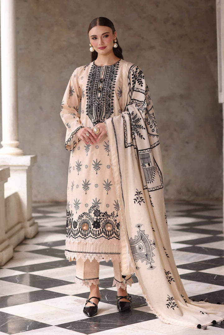 3 Piece - Printed Embroidered Suit - 42503724 for Women - Unstitched Collection | Nishat | Shop Online