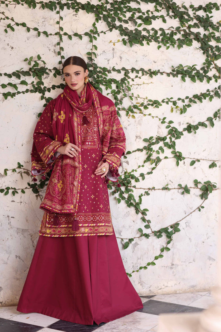 3 Piece - Printed Embroidered Suit - 42503728 for Women - Unstitched Collection | Nishat | Shop Online