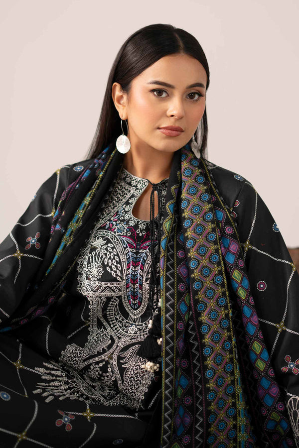 3 Piece - Printed Embroidered Suit - 42503729 for Women - Unstitched Collection | Nishat | Shop Online