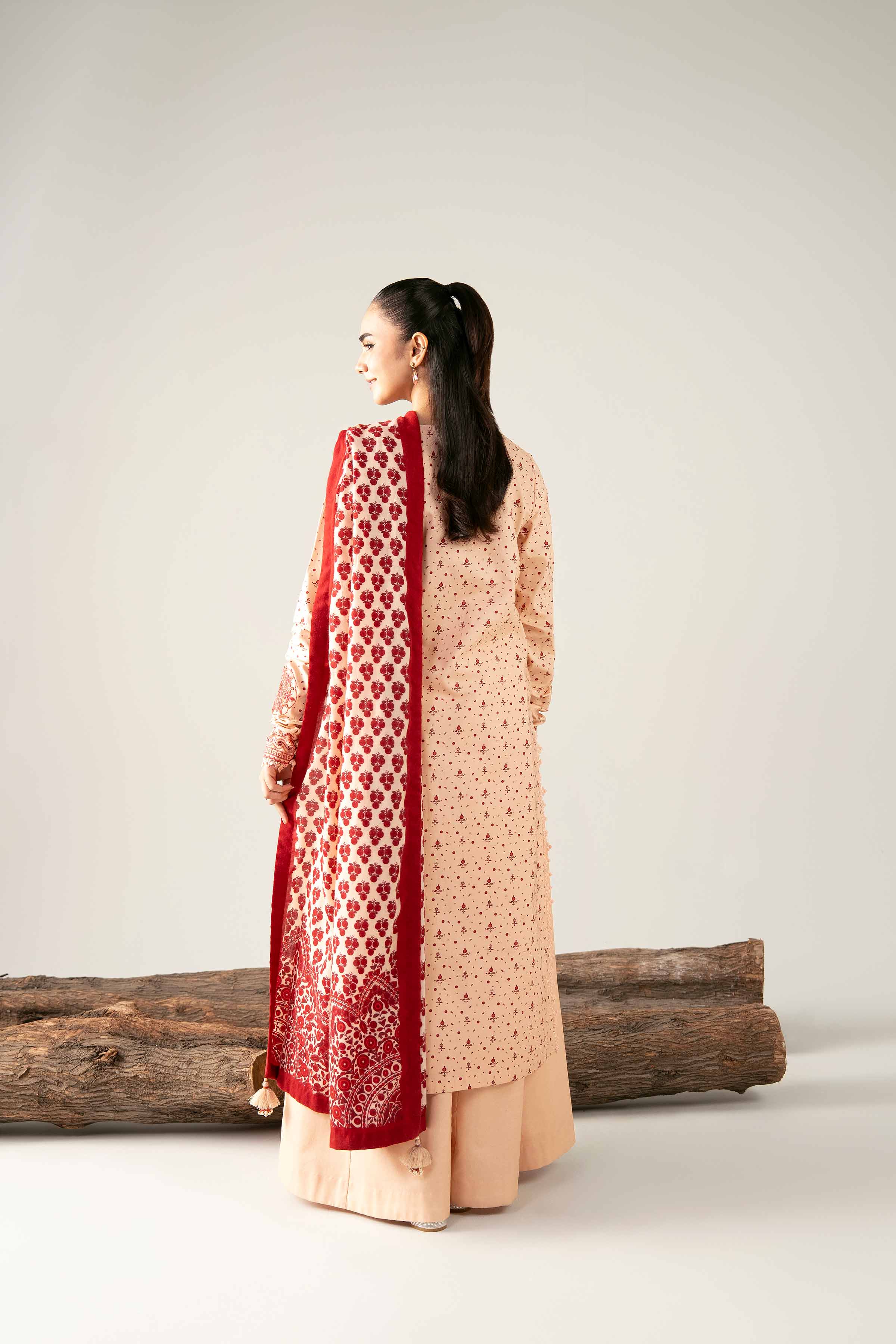 3 Piece - Printed Embroidered Suit - 42503730 for Women - Unstitched Collection | Nishat | Shop Online