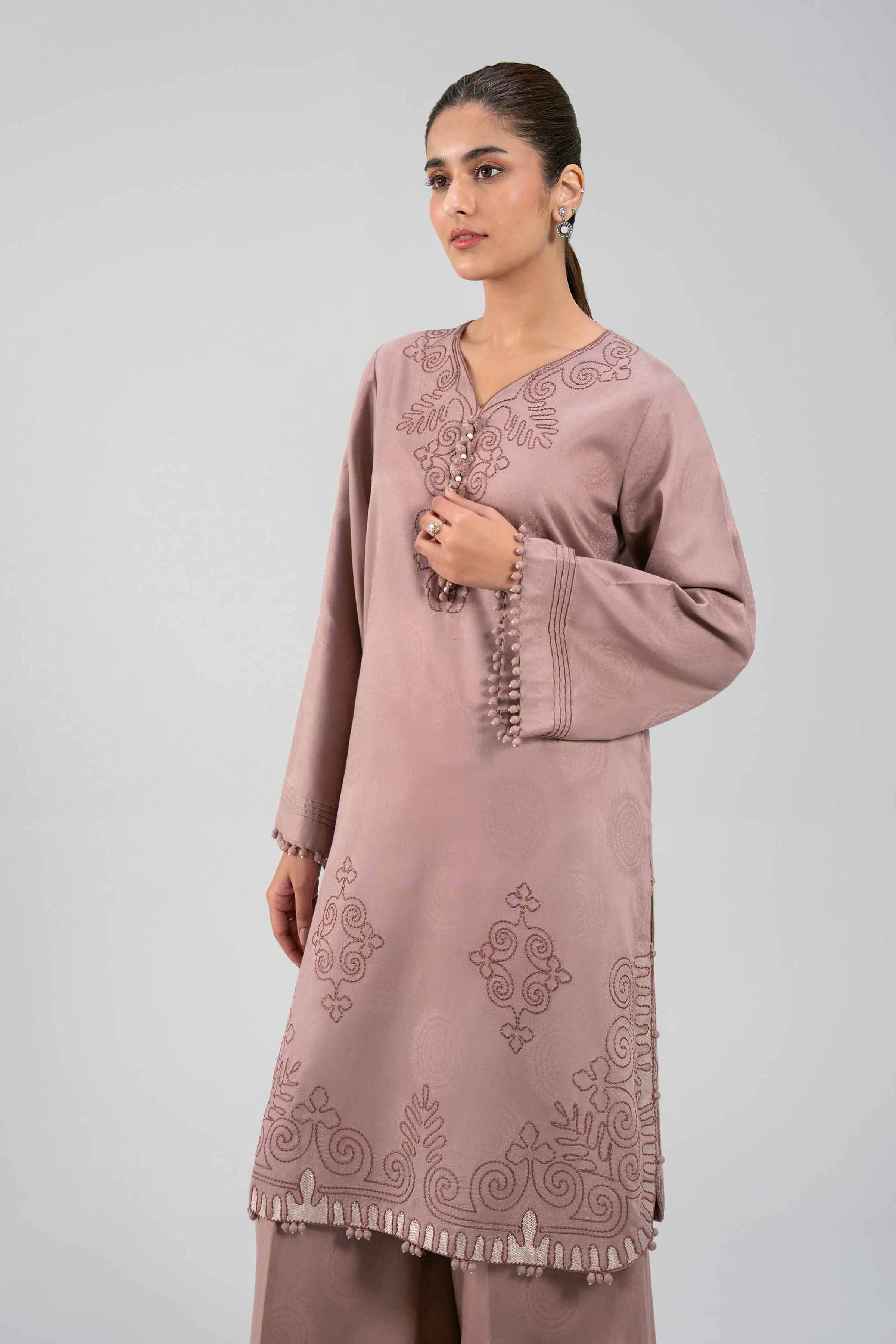 2 Piece - Embroidered Suit - 42503737