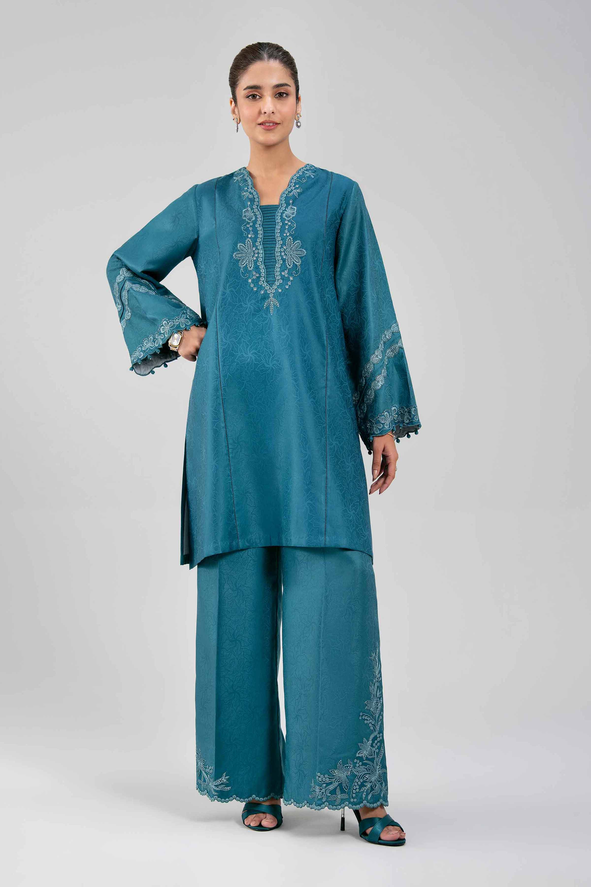 2 Piece - Embroidered Suit - 42503738 for Women - Unstitched Collection | Nishat | Shop Online