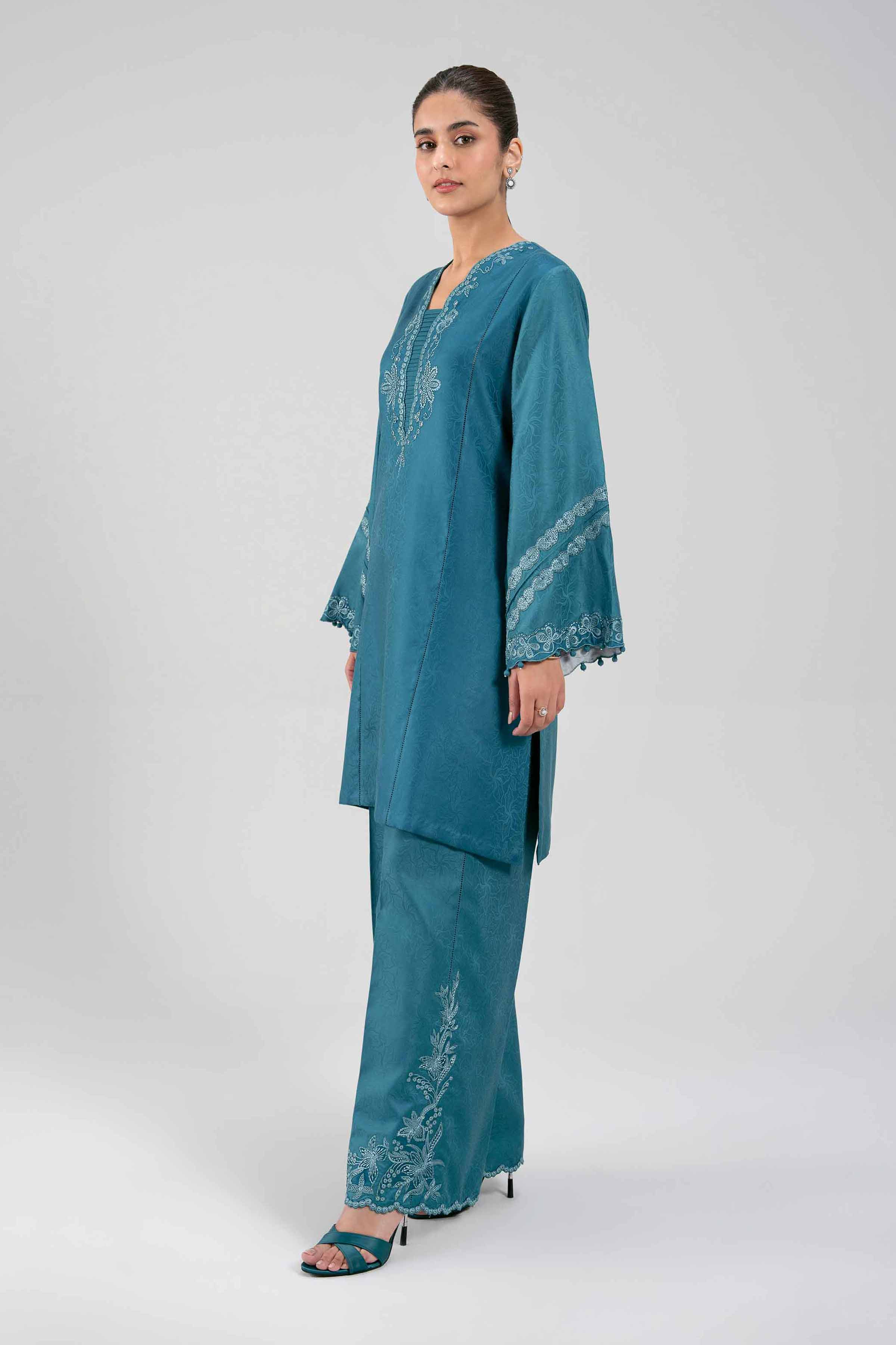 2 Piece - Embroidered Suit - 42503738 for Women - Unstitched Collection | Nishat | Shop Online