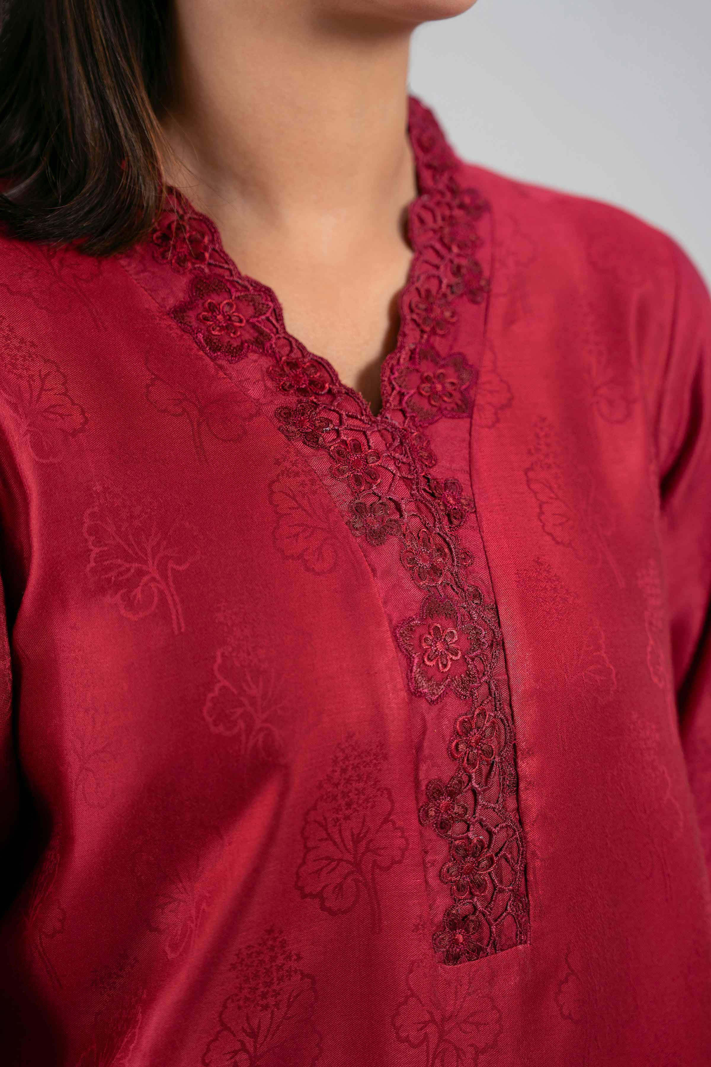 2 Piece - Embroidered Suit - 42503739