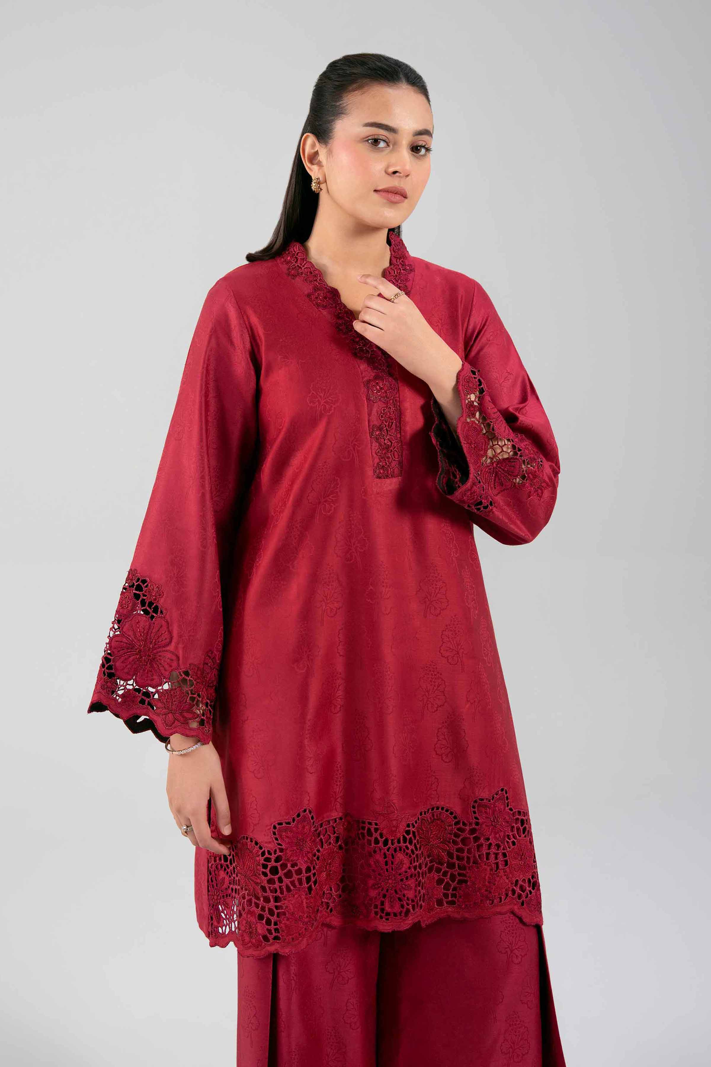 2 Piece - Embroidered Suit - 42503739