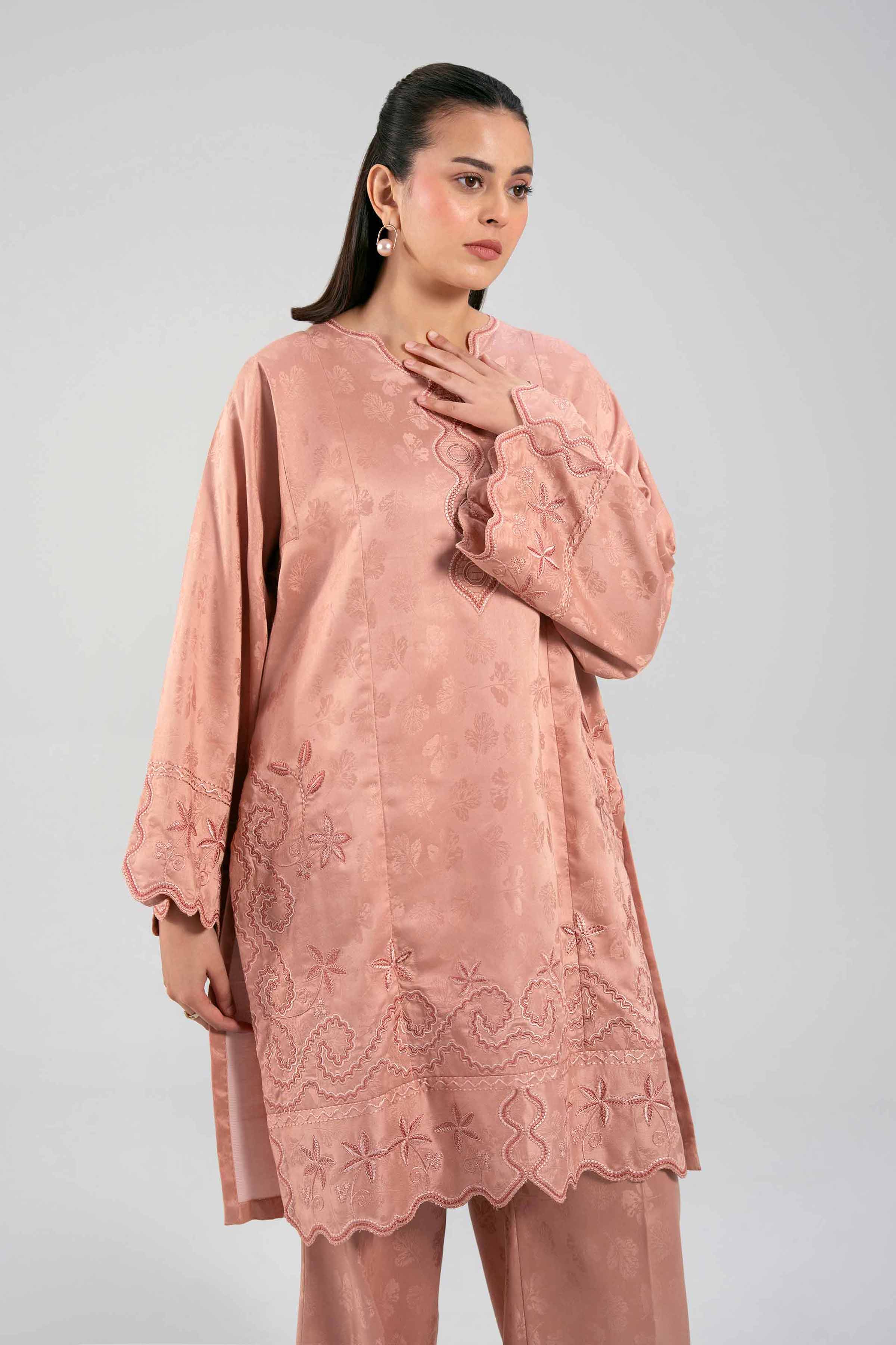 2 Piece - Embroidered Suit - 42503740