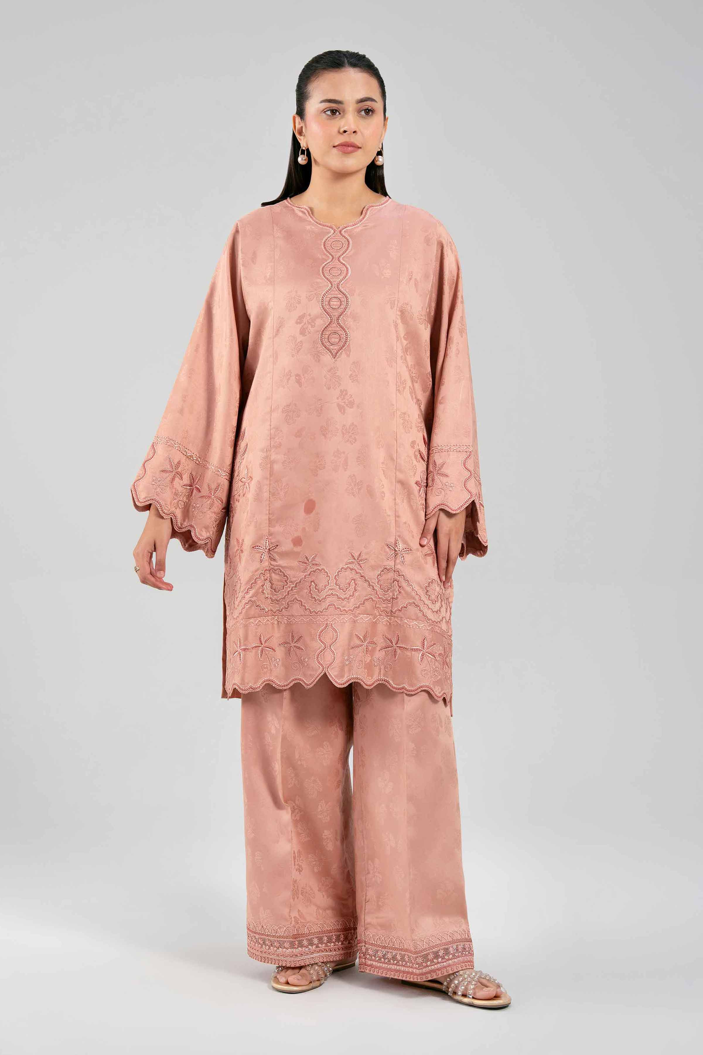 2 Piece - Embroidered Suit - 42503740